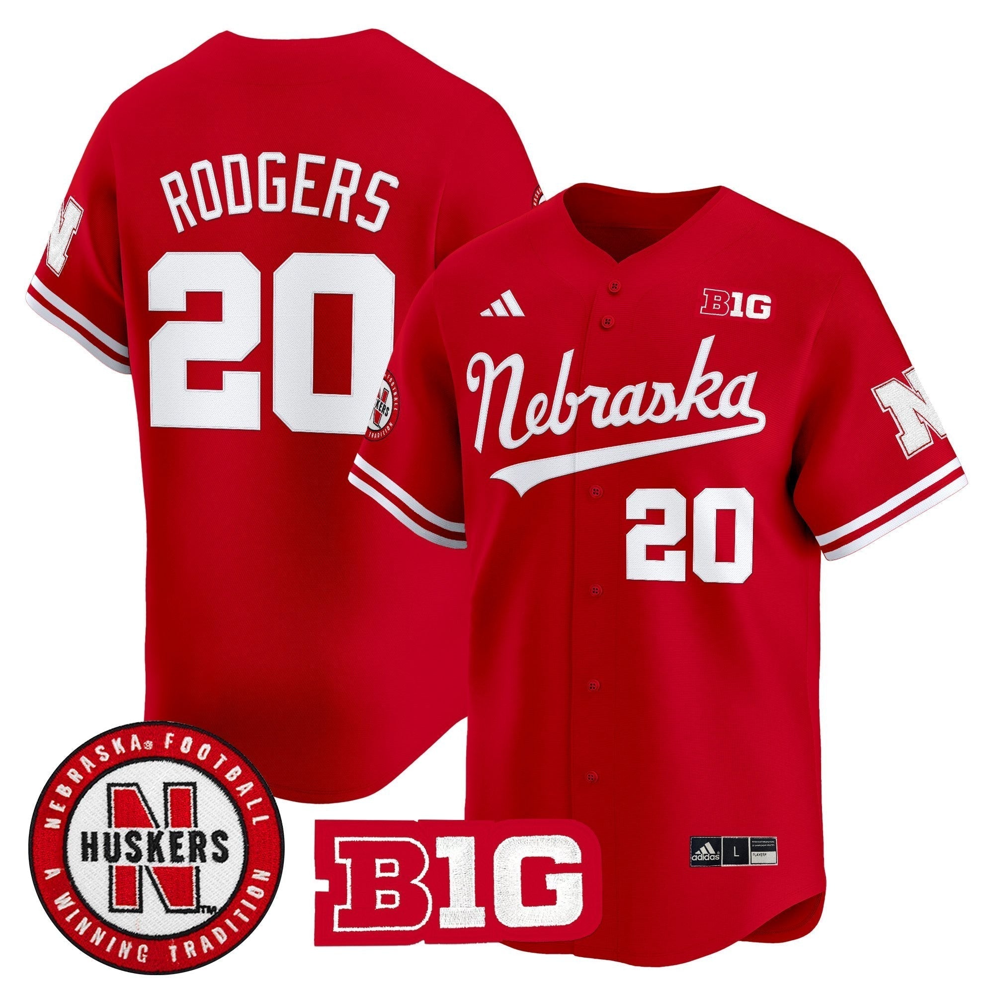 NEB 2025 Vapor Baseball Jersey - Stitched
