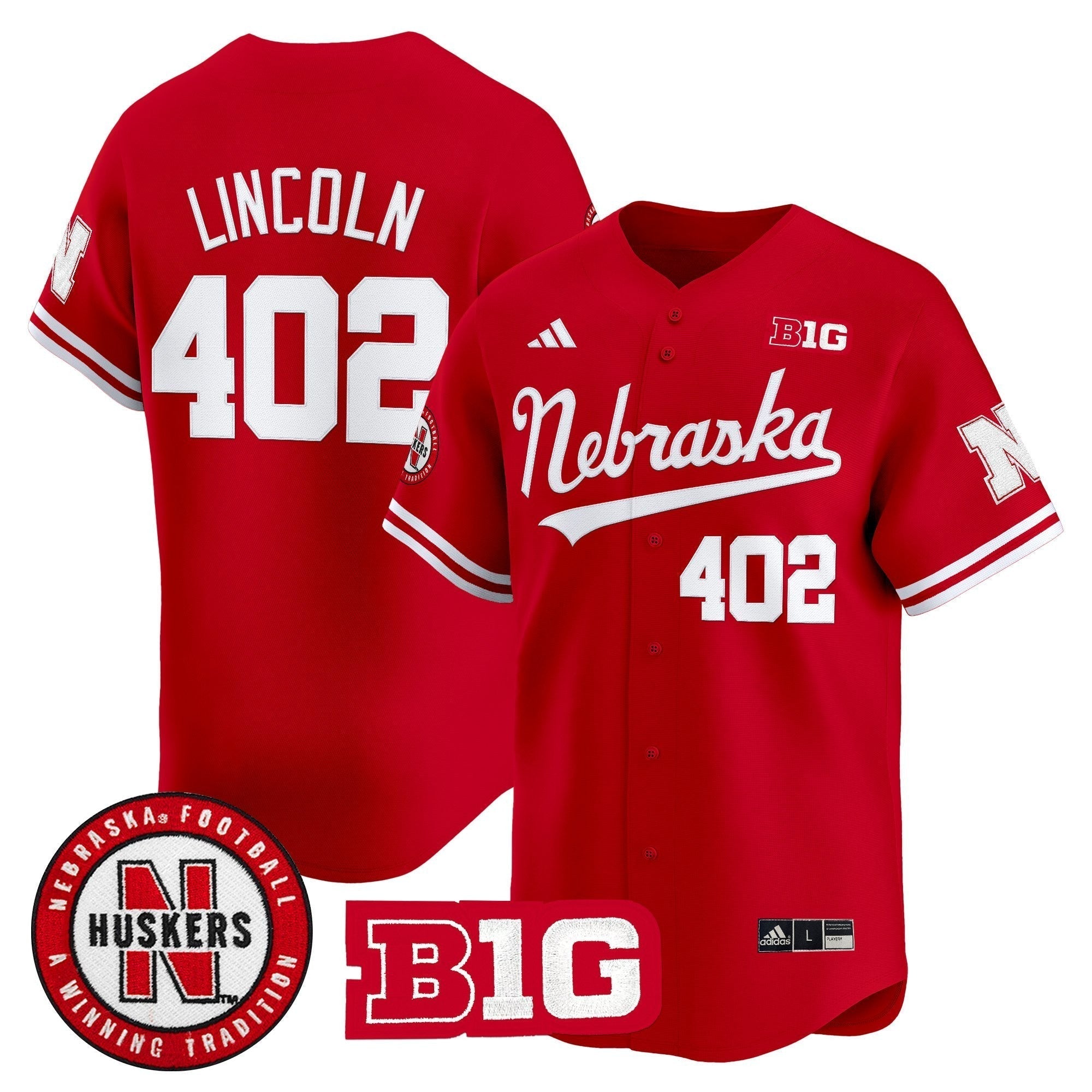NEB 2025 Vapor Baseball Jersey - Stitched