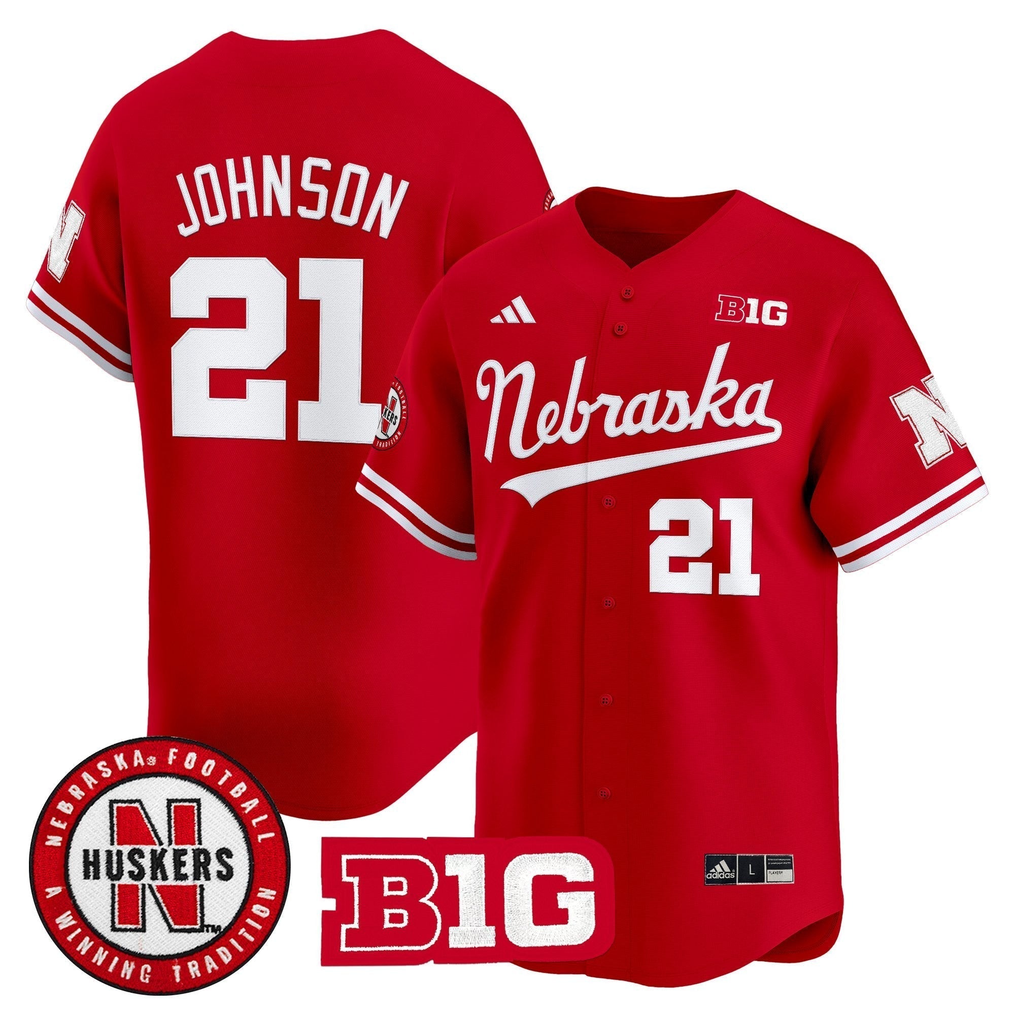 NEB 2025 Vapor Baseball Jersey - Stitched