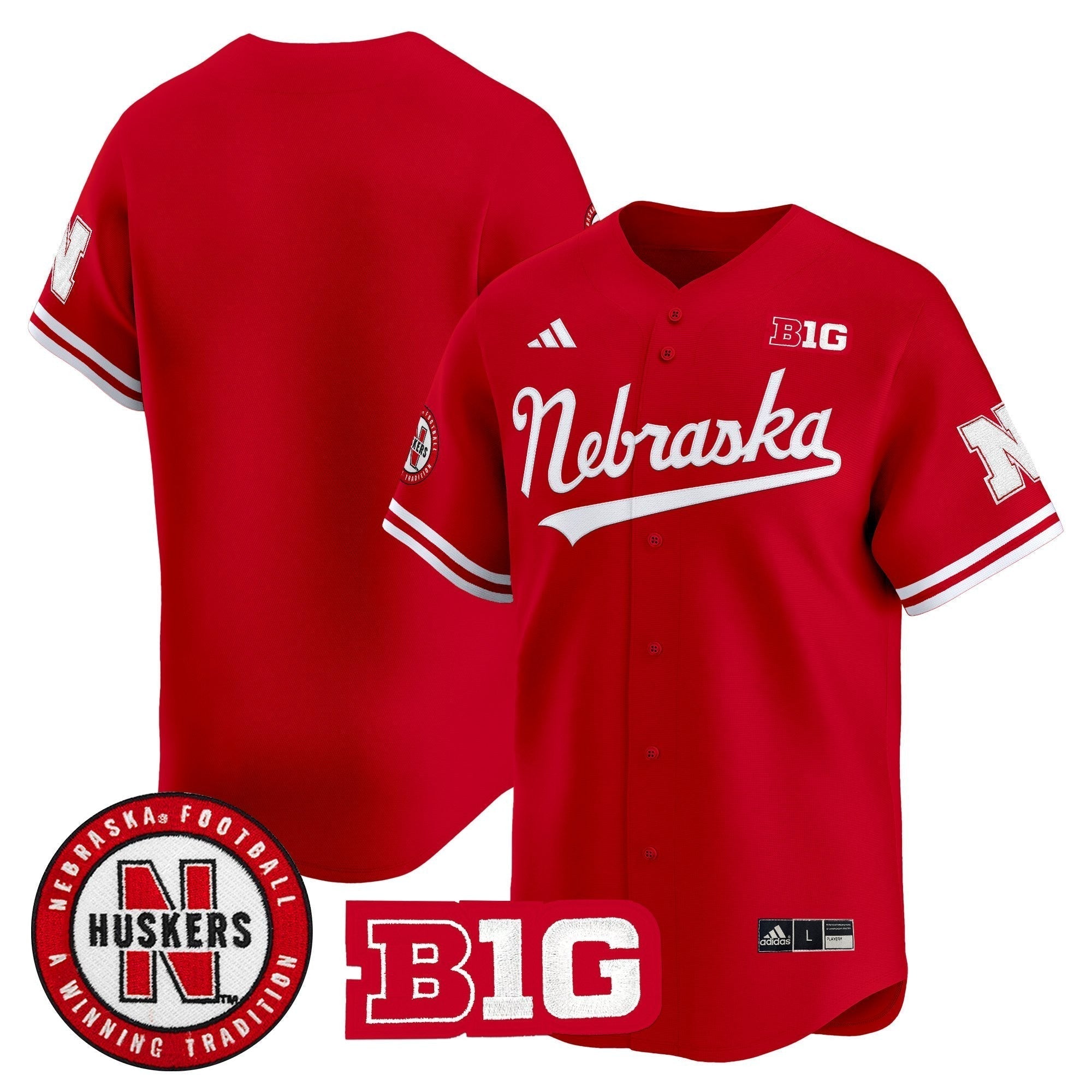 NEB 2025 Vapor Baseball Jersey - Stitched