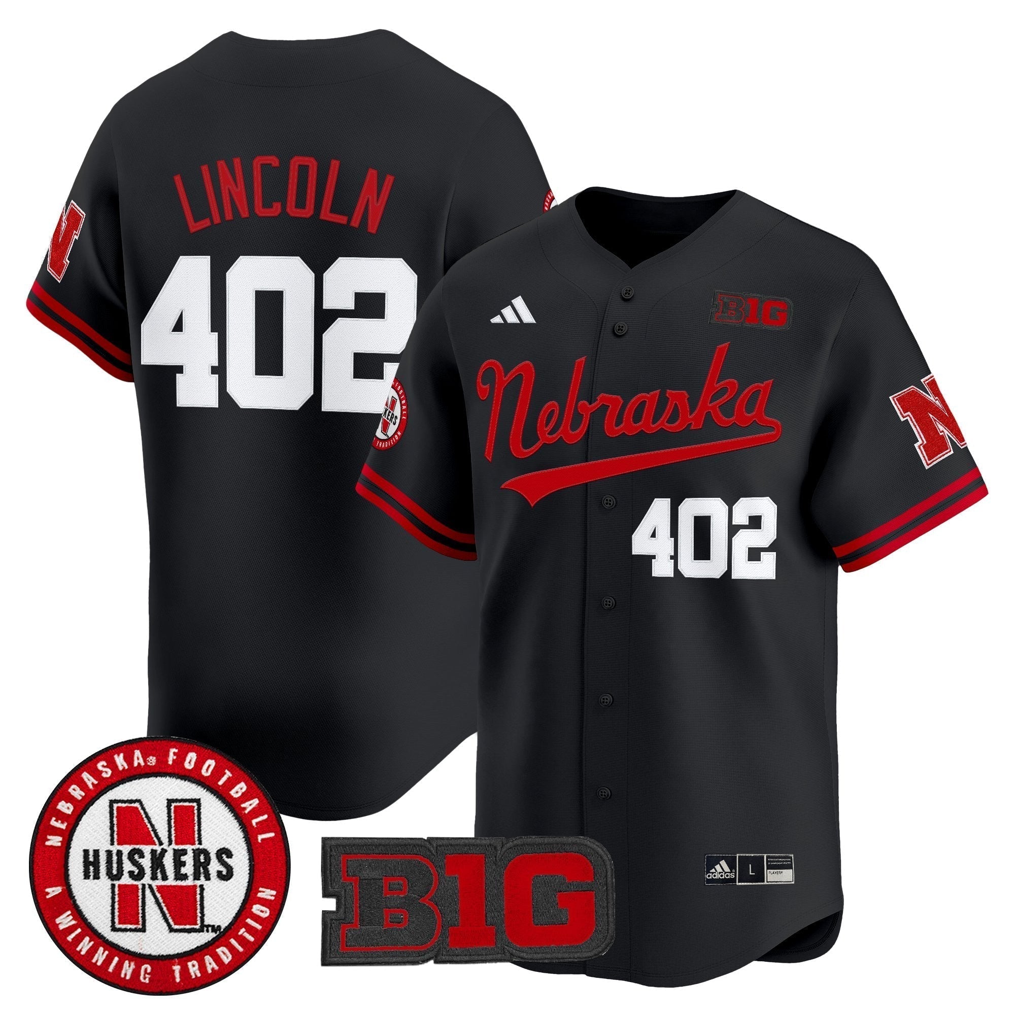 NEB 2025 Vapor Baseball Jersey - Stitched