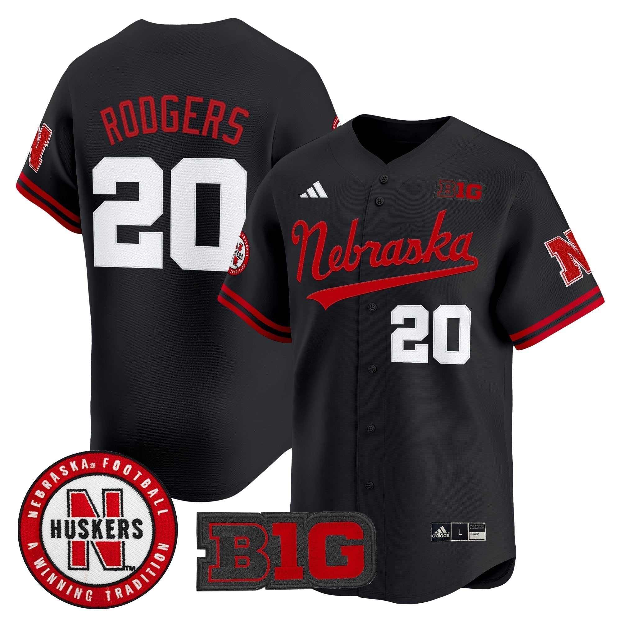 NEB 2025 Vapor Baseball Jersey - Stitched