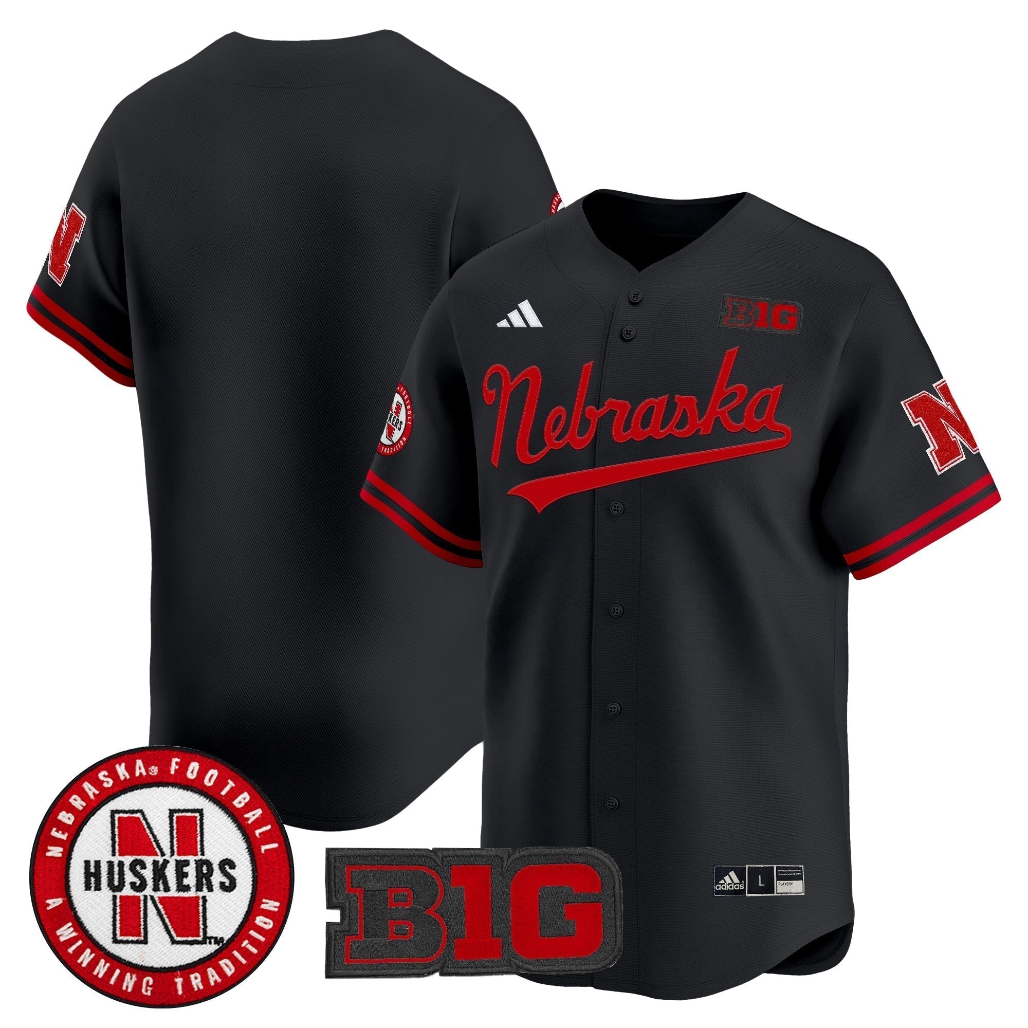 NEB 2025 Vapor Baseball Jersey - Stitched