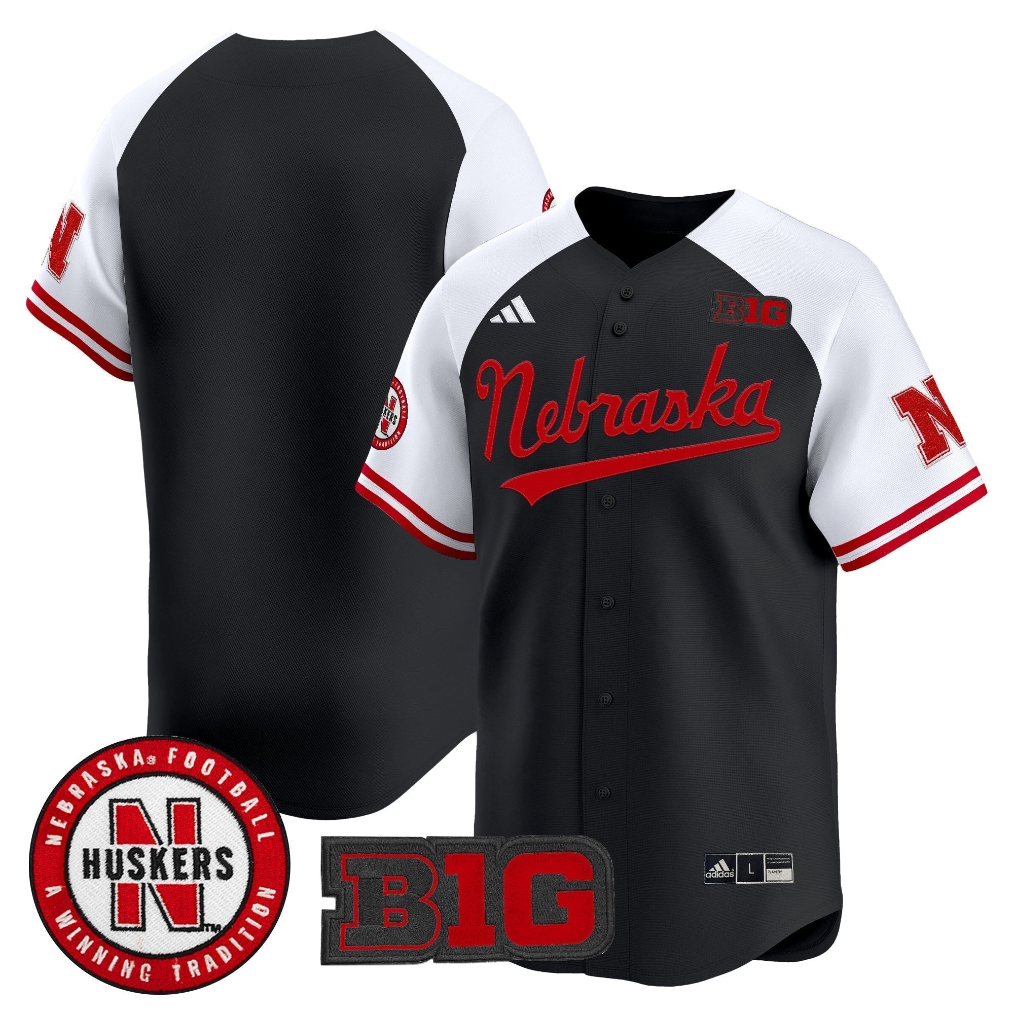 NEB 2025 Vapor Baseball Jersey - Stitched