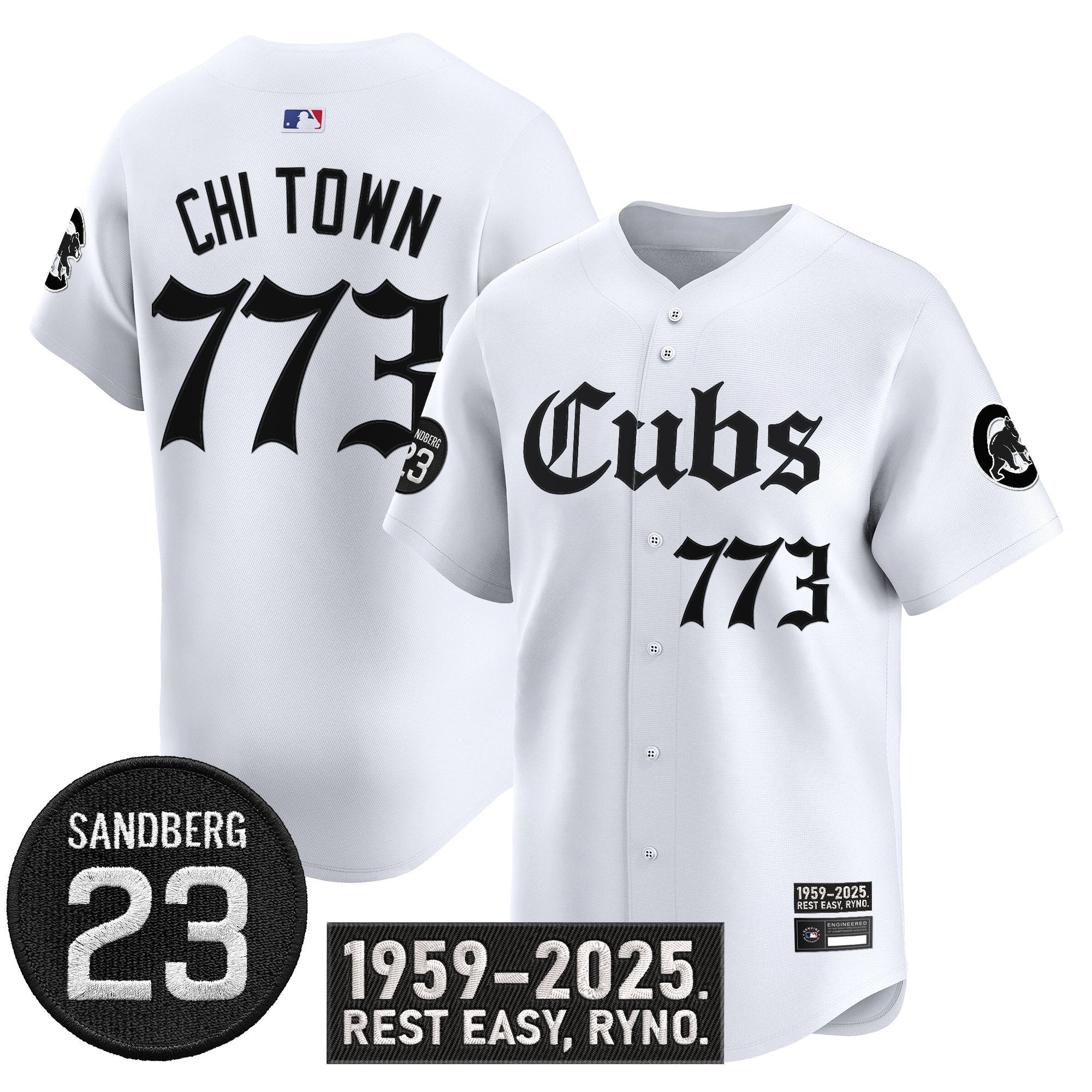 CHC 'Ryne Sandberg Tribute' Vapor Premier Limited Jersey - Stitched