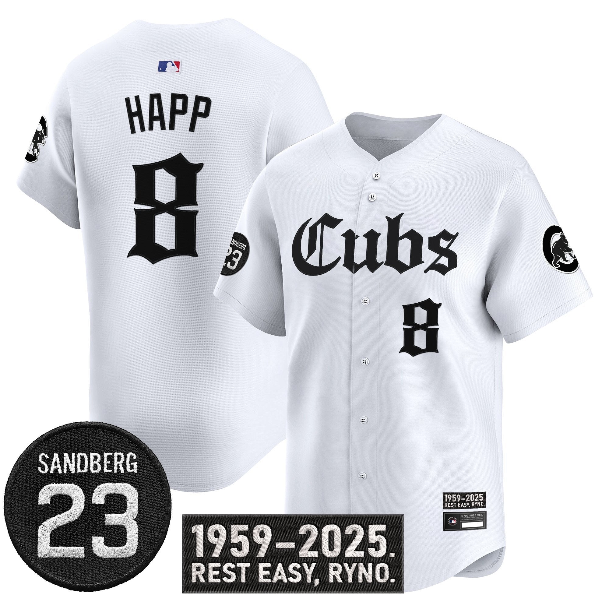 CHC 'Ryne Sandberg Tribute' Vapor Premier Limited Jersey - Stitched