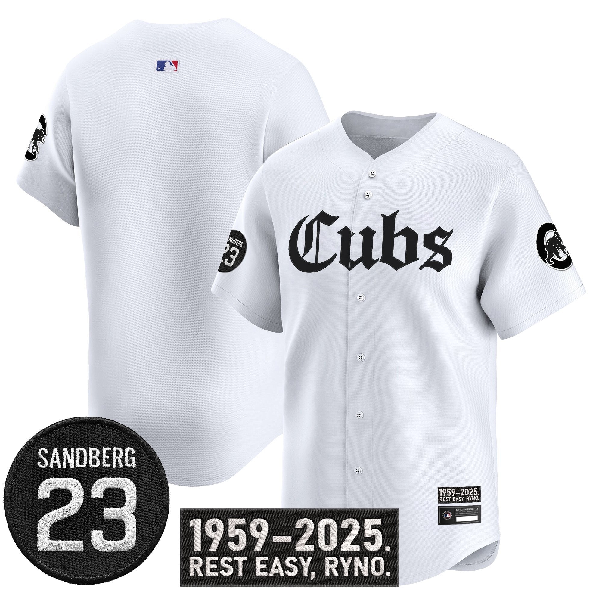 CHC 'Ryne Sandberg Tribute' Vapor Premier Limited Jersey - Stitched