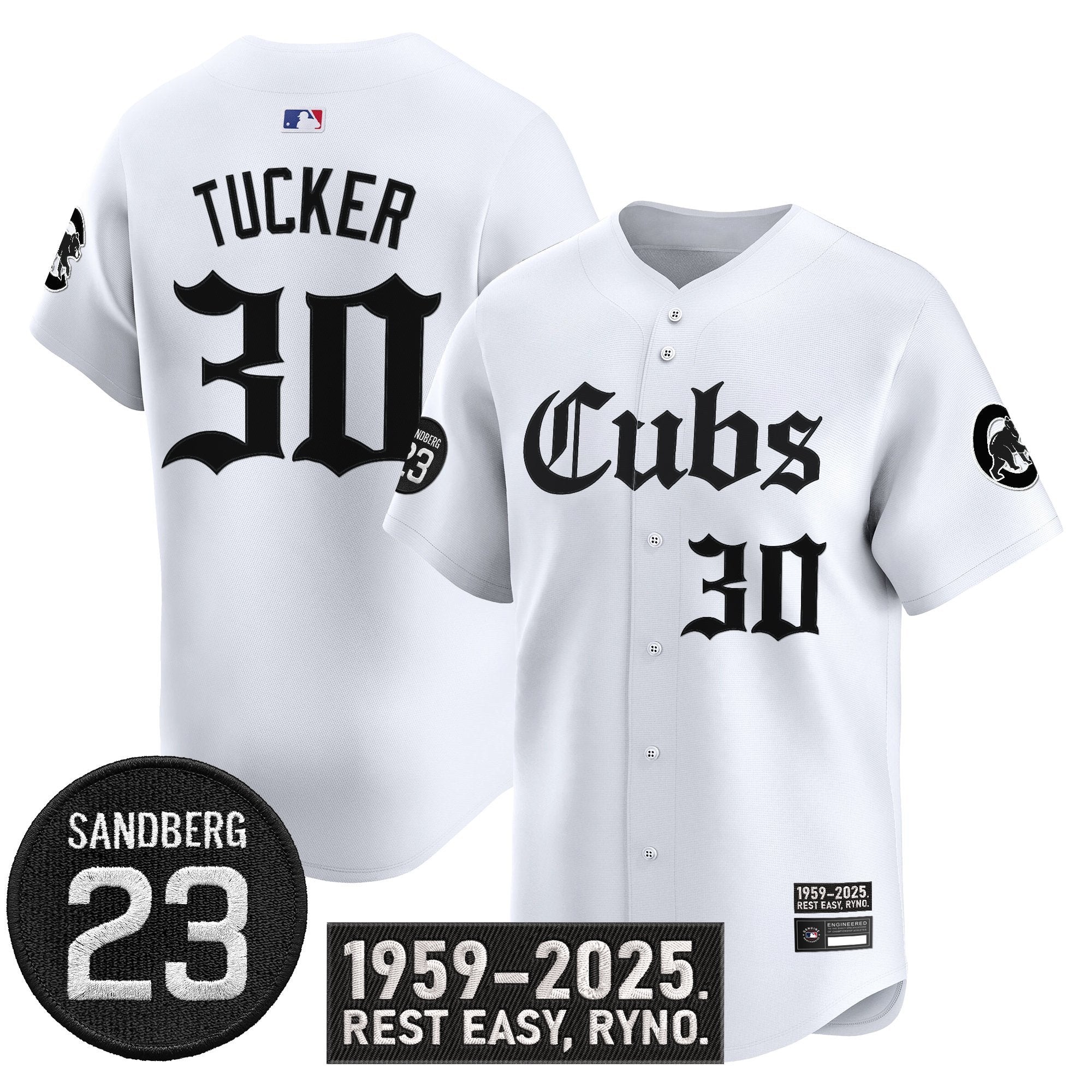 CHC 'Ryne Sandberg Tribute' Vapor Premier Limited Jersey - Stitched