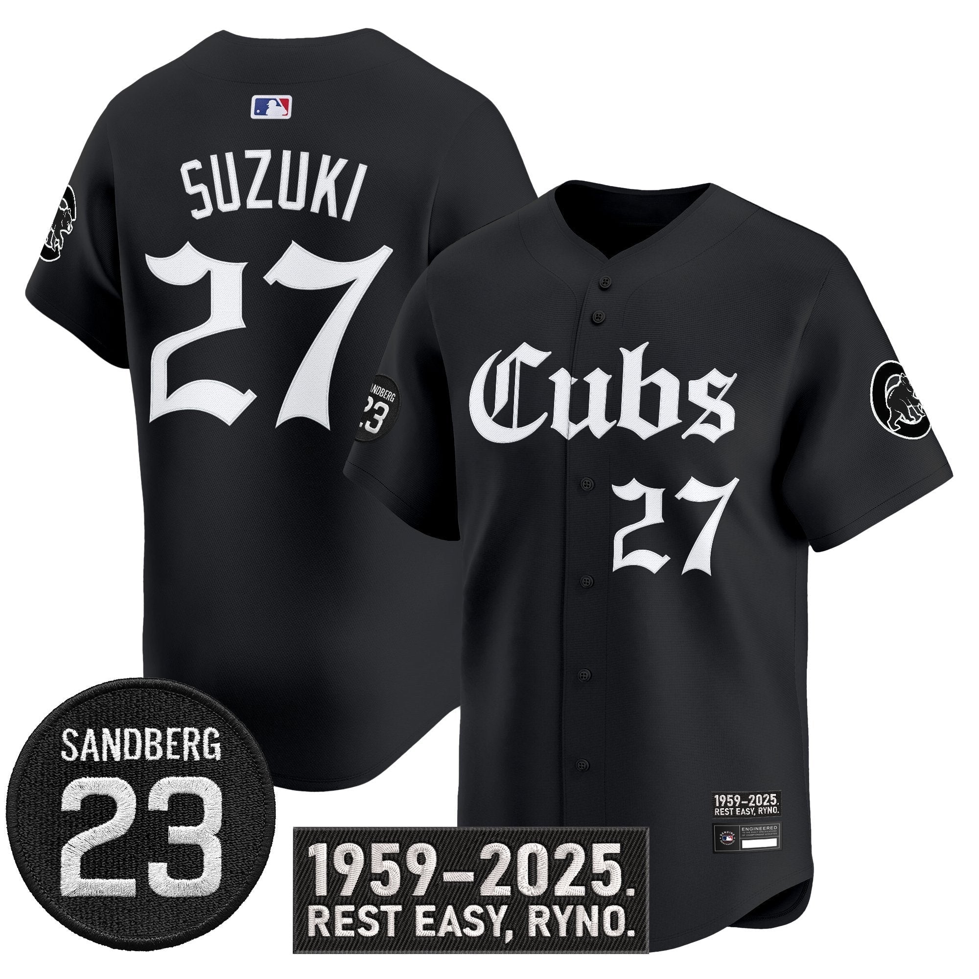 CHC 'Ryne Sandberg Tribute' Vapor Premier Limited Jersey - Stitched