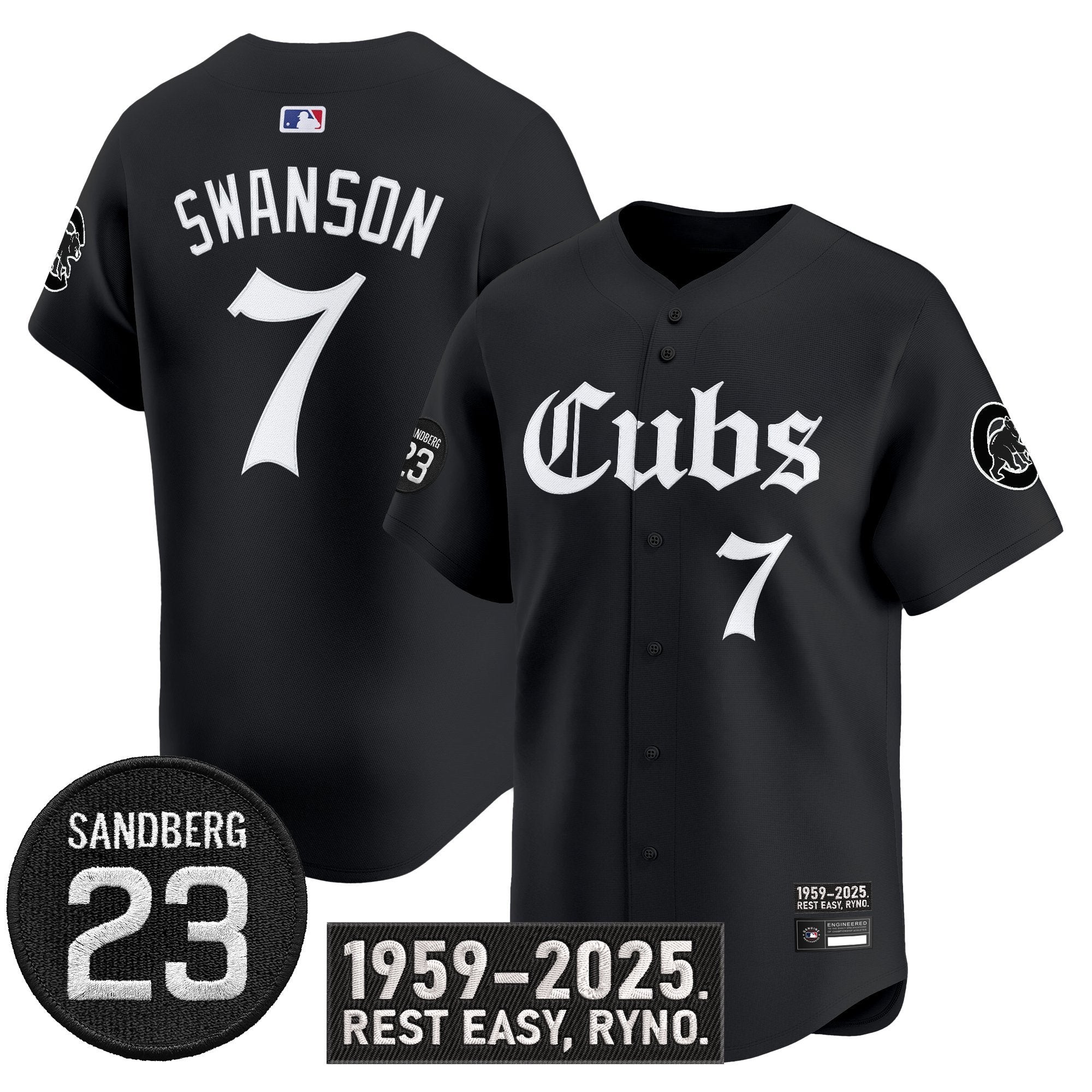 CHC 'Ryne Sandberg Tribute' Vapor Premier Limited Jersey - Stitched