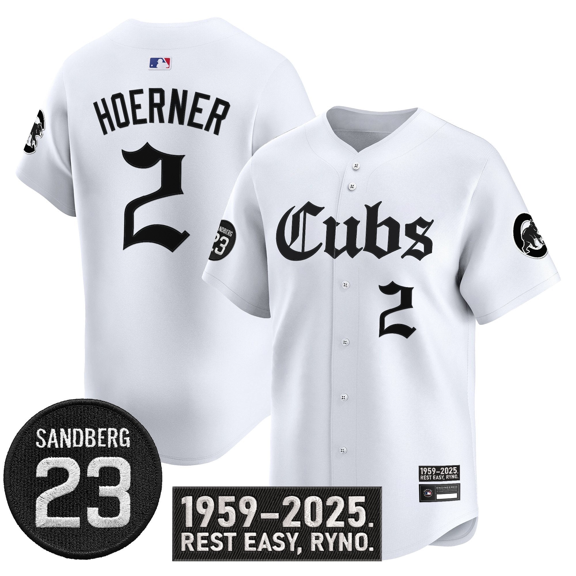 CHC 'Ryne Sandberg Tribute' Vapor Premier Limited Jersey - Stitched