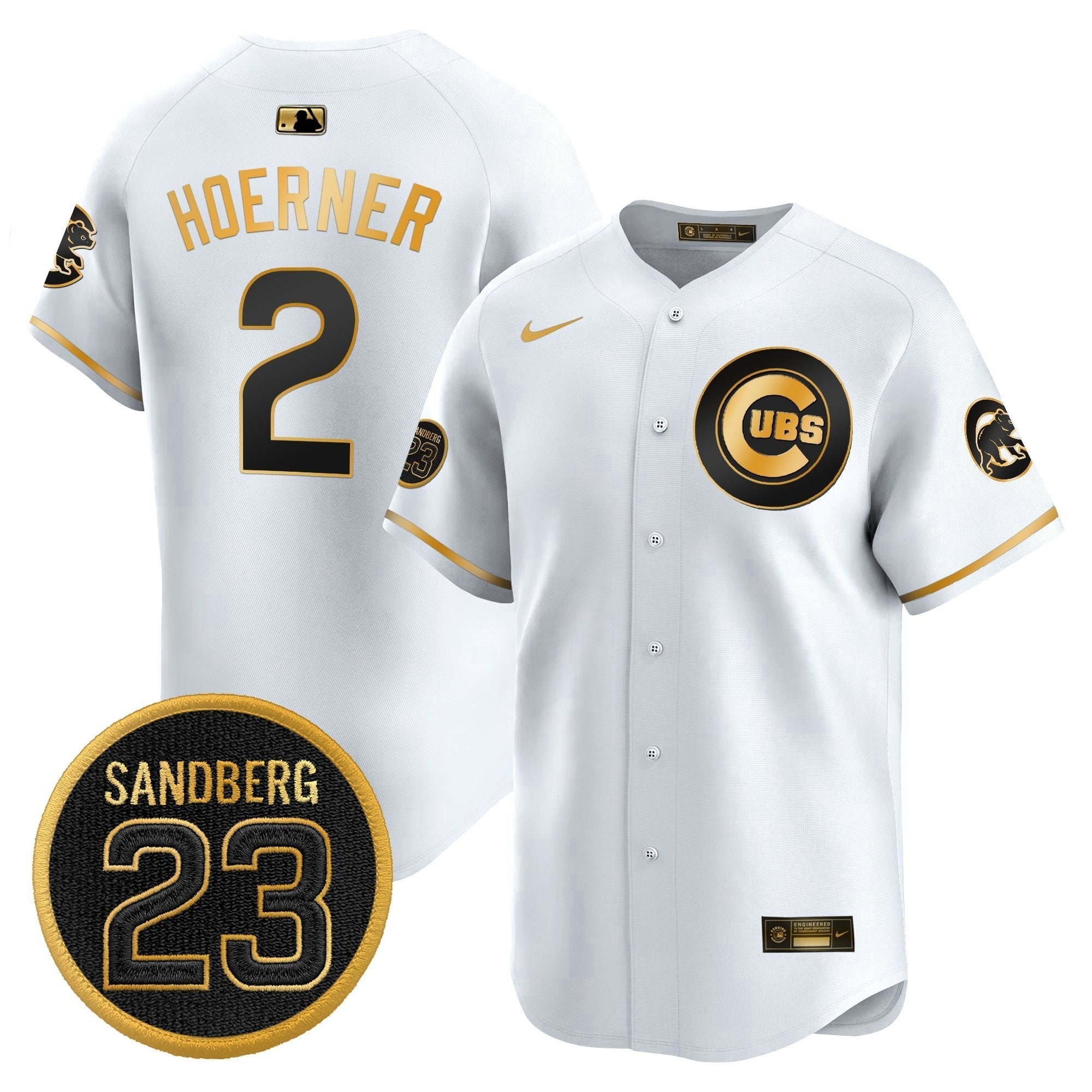 CHC 'Ryne Sandberg Tribute' Vapor Premier Limited Jersey V2 - Stitched
