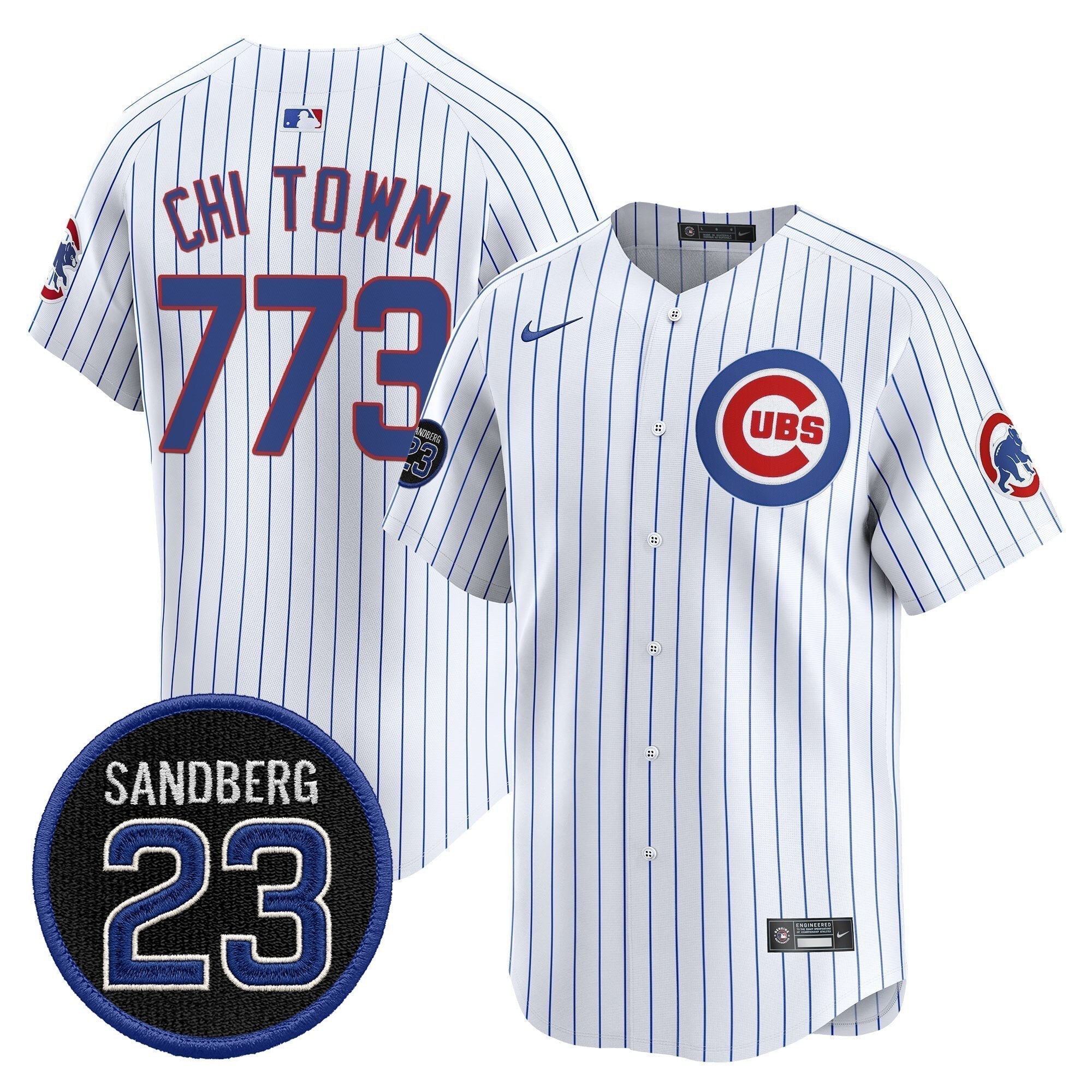 CHC 'Ryne Sandberg Tribute' Vapor Premier Limited Jersey V2 - Stitched