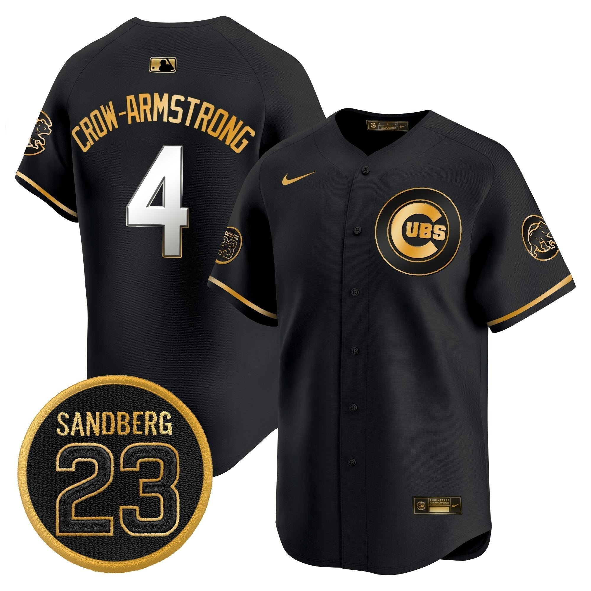 CHC 'Ryne Sandberg Tribute' Vapor Premier Limited Jersey V2 - Stitched
