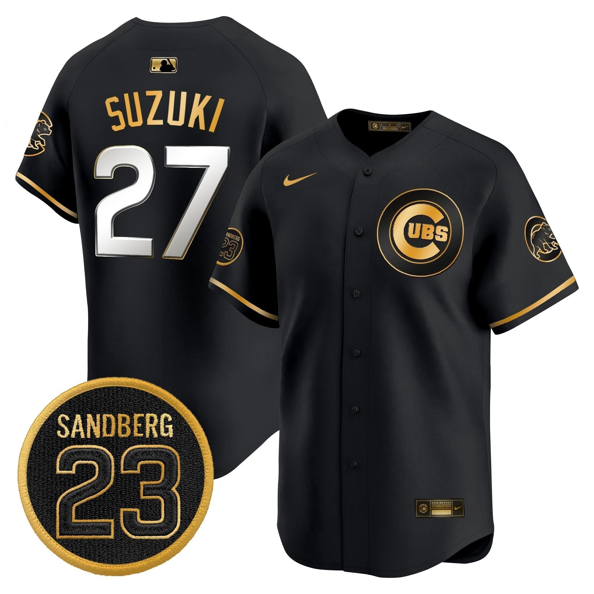 CHC 'Ryne Sandberg Tribute' Vapor Premier Limited Jersey V2 - Stitched