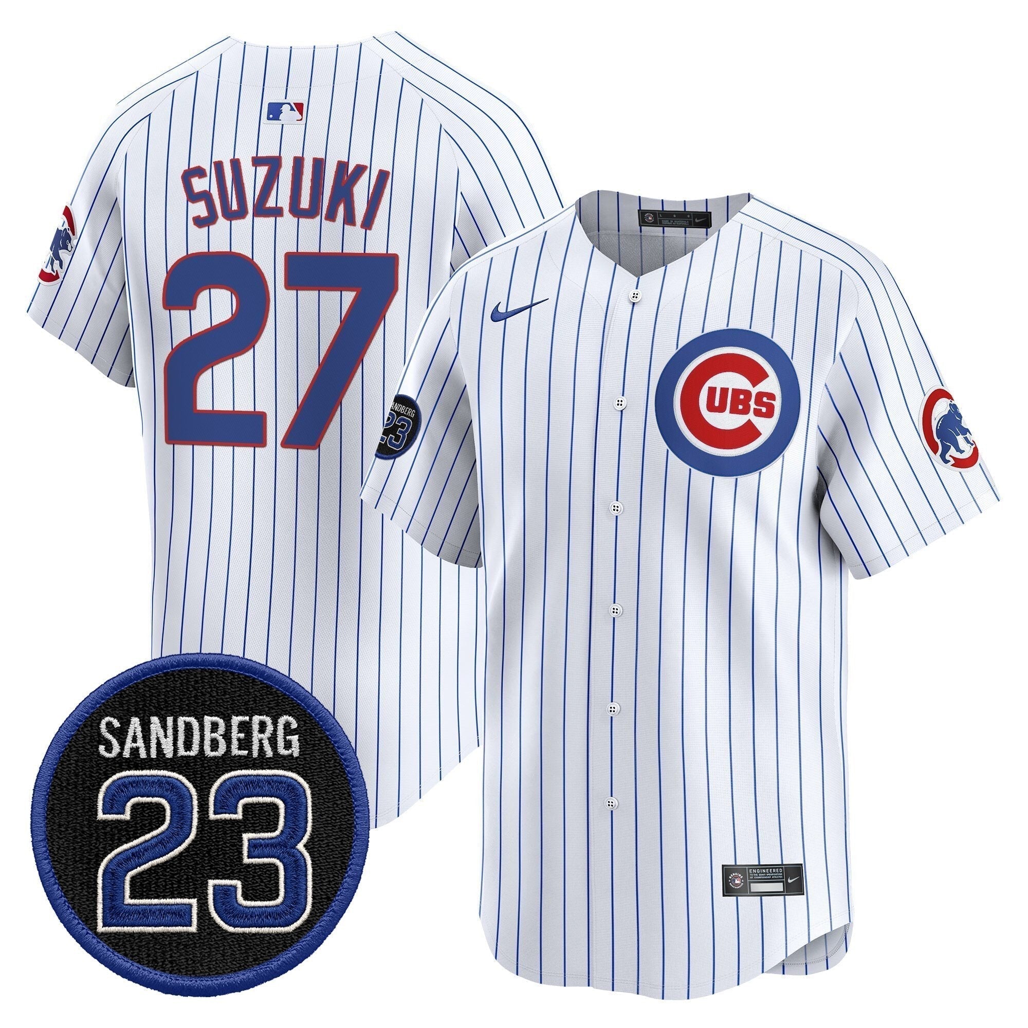 CHC 'Ryne Sandberg Tribute' Vapor Premier Limited Jersey V2 - Stitched