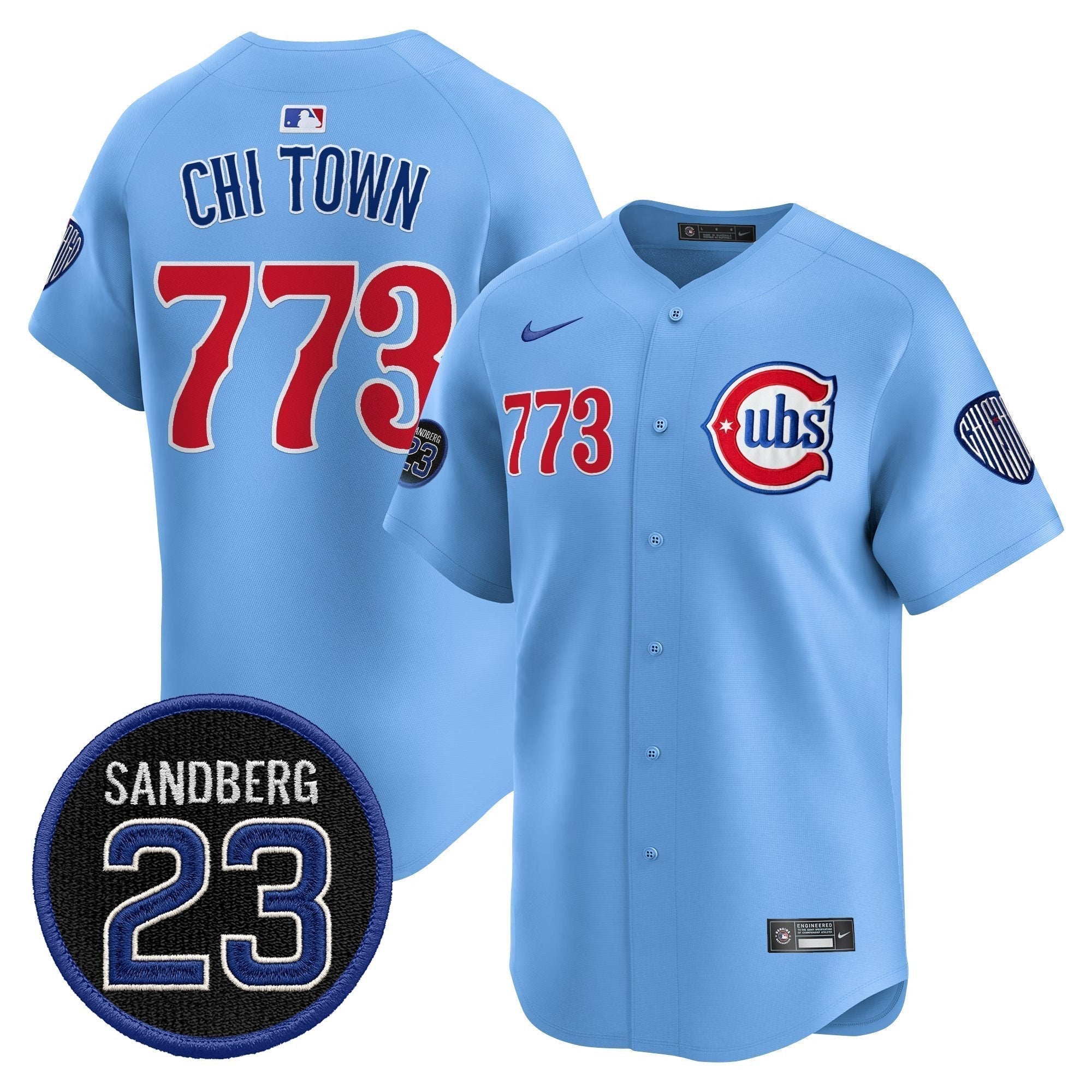 CHC 'Ryne Sandberg Tribute' Vapor Premier Limited Jersey V2 - Stitched