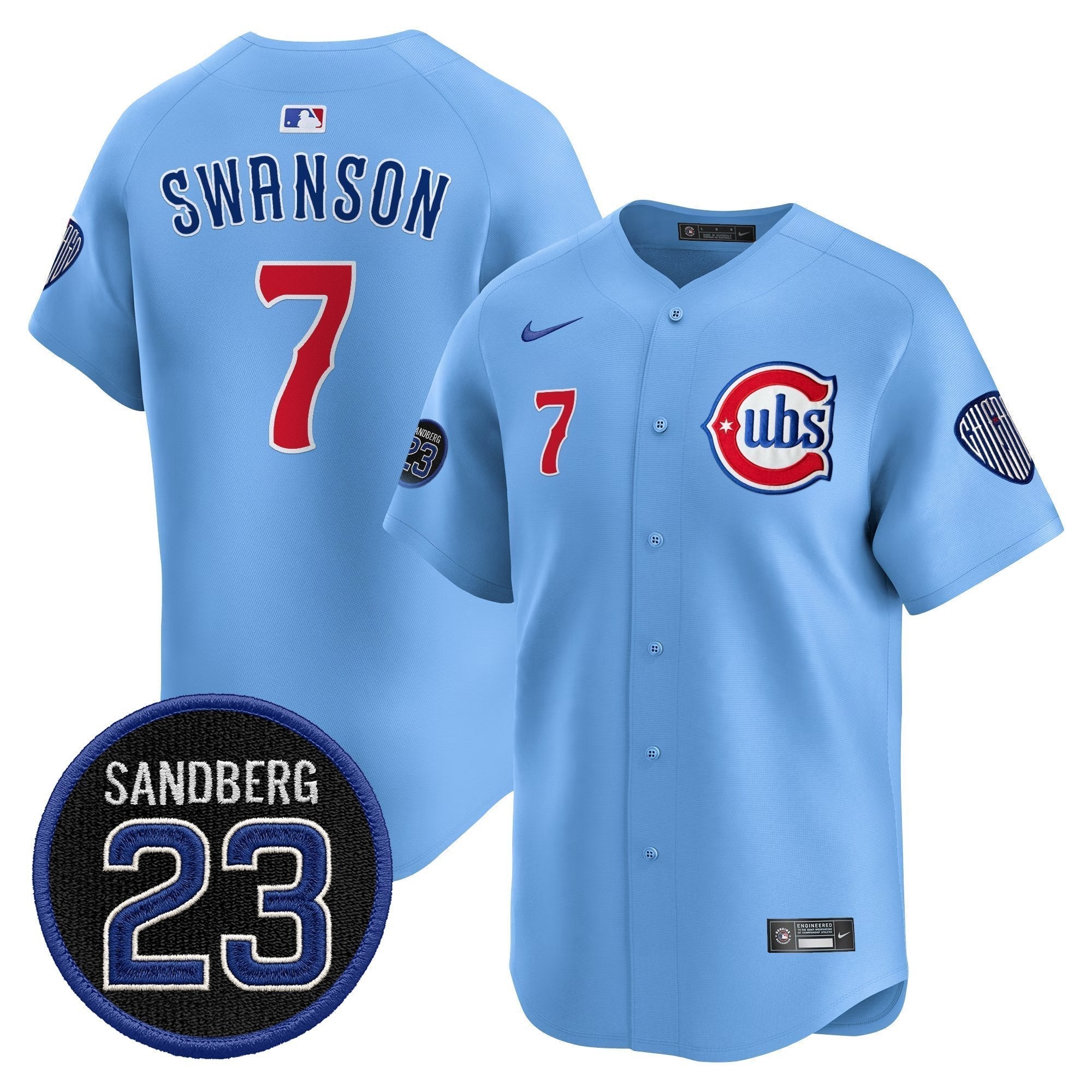 CHC 'Ryne Sandberg Tribute' Vapor Premier Limited Jersey V2 - Stitched