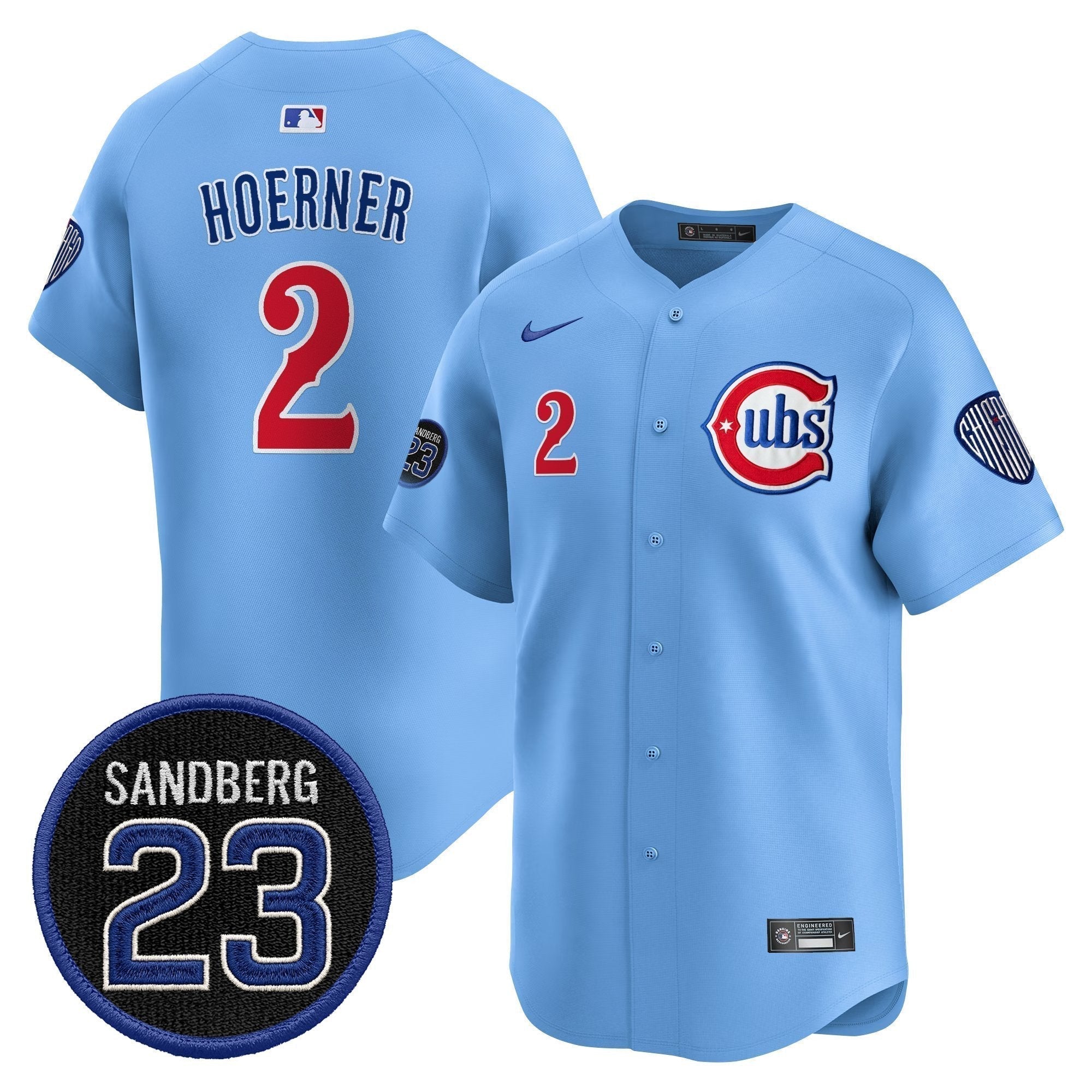 CHC 'Ryne Sandberg Tribute' Vapor Premier Limited Jersey V2 - Stitched