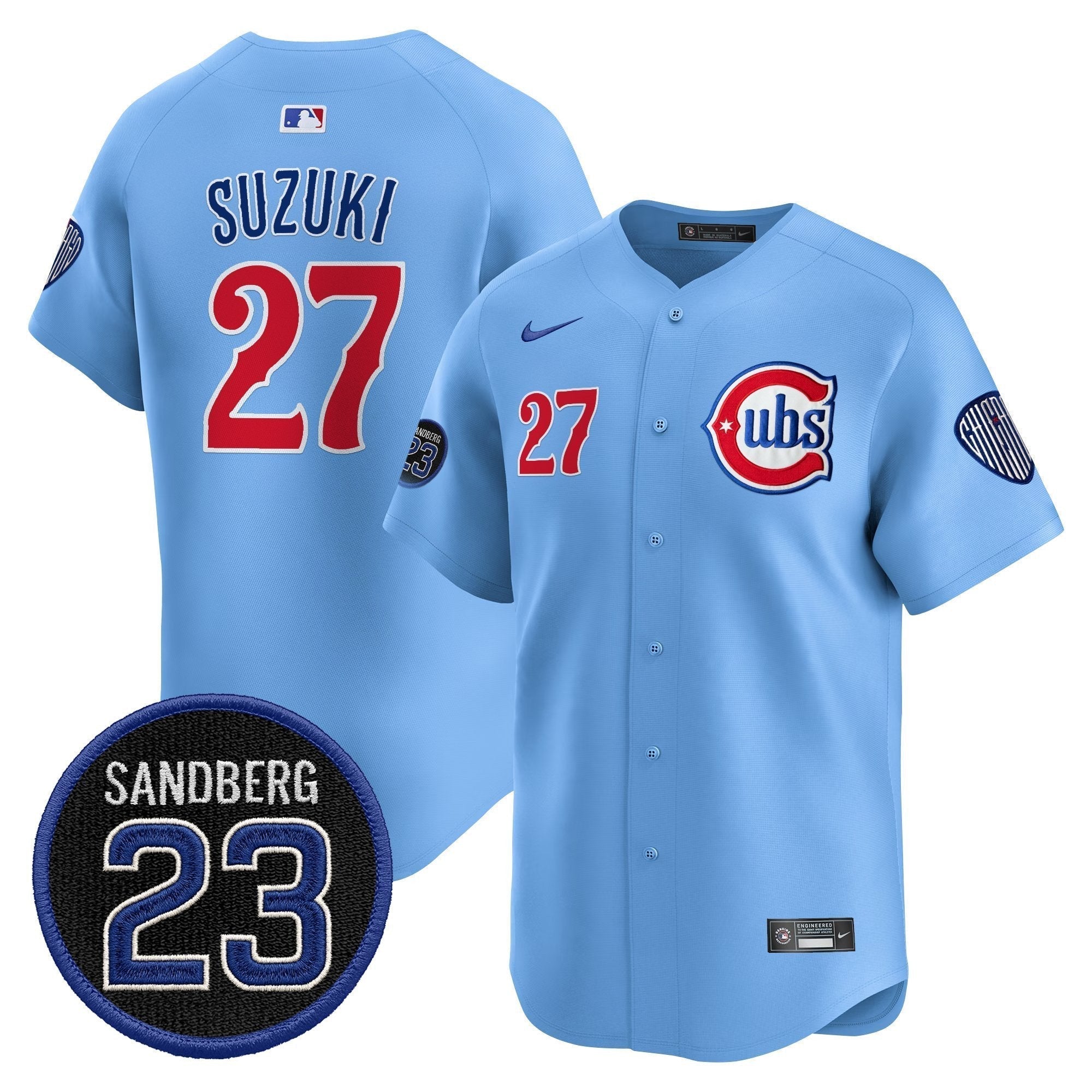 CHC 'Ryne Sandberg Tribute' Vapor Premier Limited Jersey V2 - Stitched