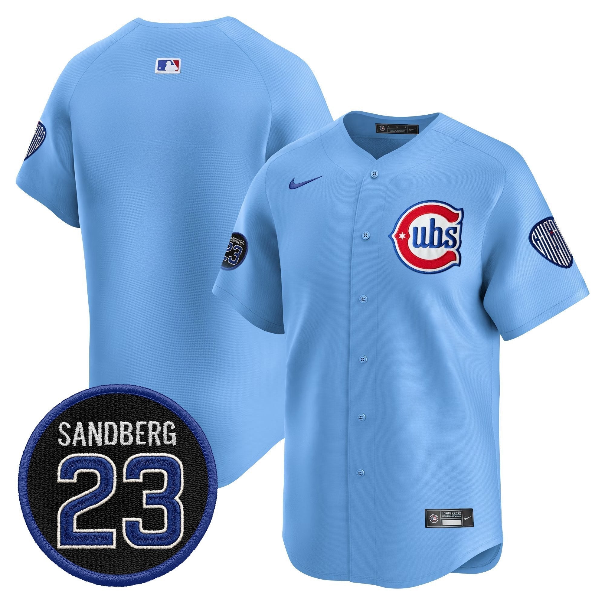 CHC 'Ryne Sandberg Tribute' Vapor Premier Limited Jersey V2 - Stitched