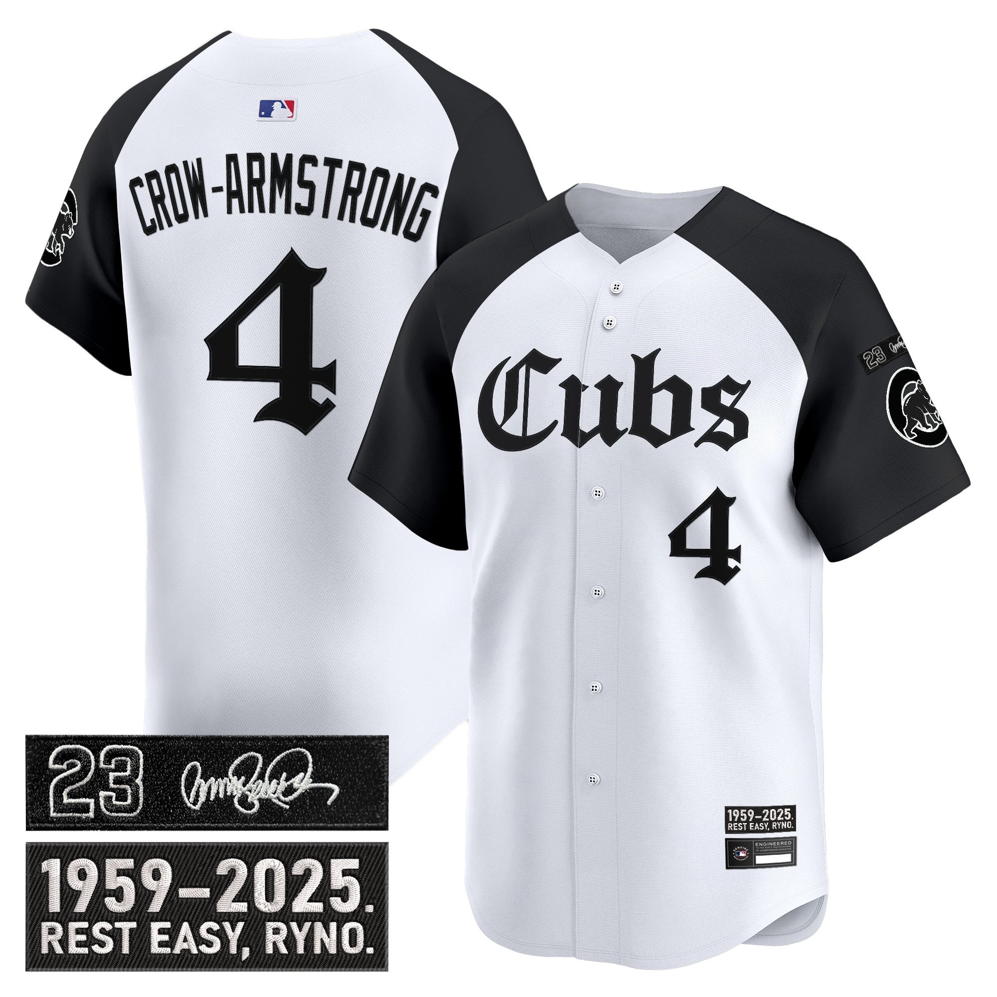 CHC 'Ryne Sandberg Tribute' Vapor Premier Limited Jersey - Gothic Edition - Stitched