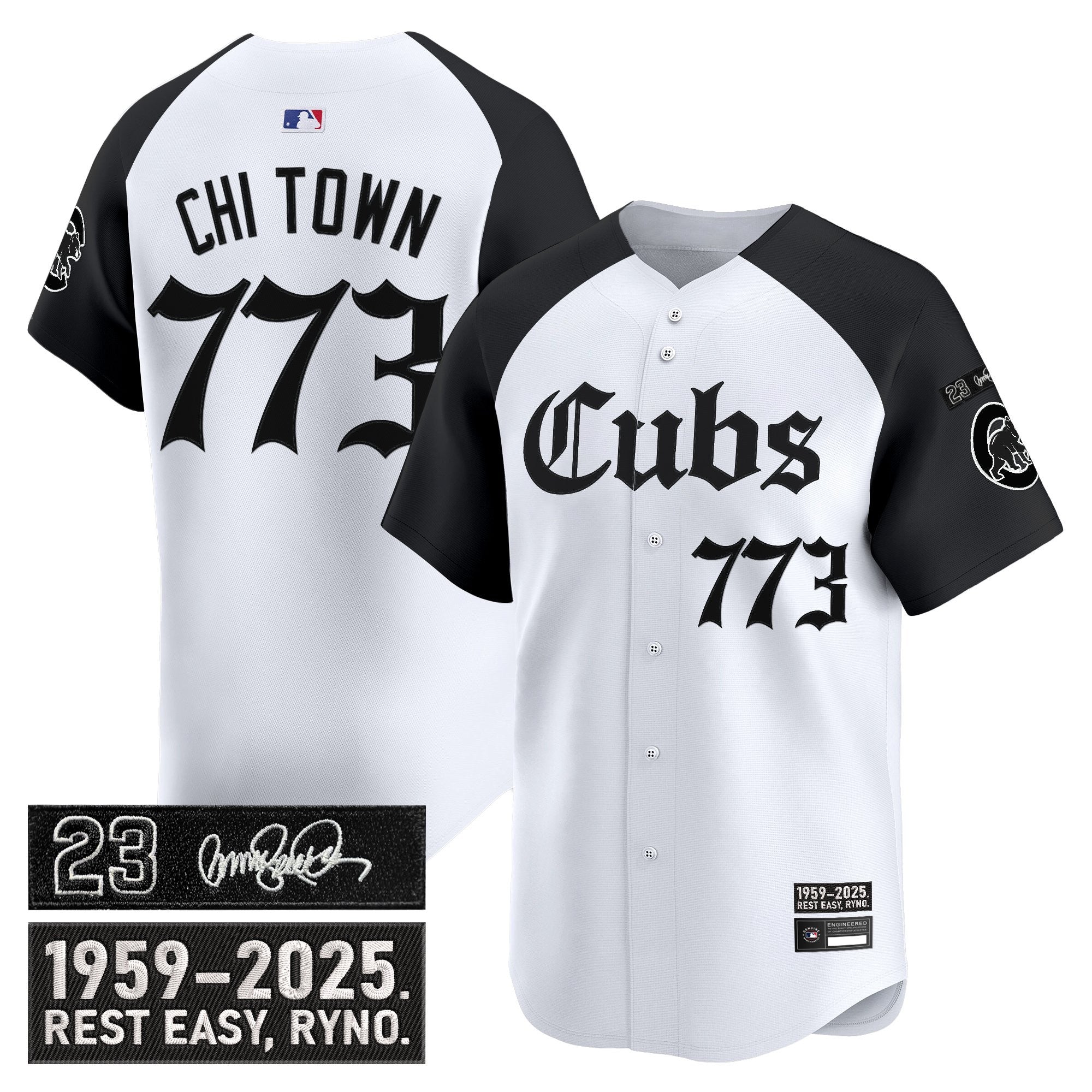 CHC 'Ryne Sandberg Tribute' Vapor Premier Limited Jersey - Gothic Edition - Stitched