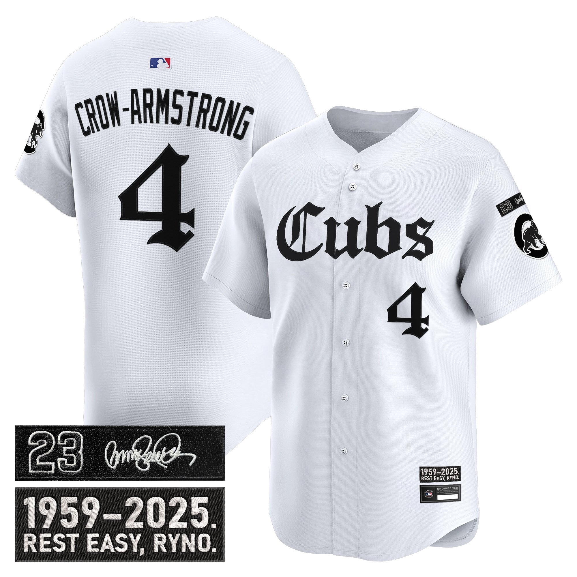 CHC 'Ryne Sandberg Tribute' Vapor Premier Limited Jersey - Gothic Edition - Stitched