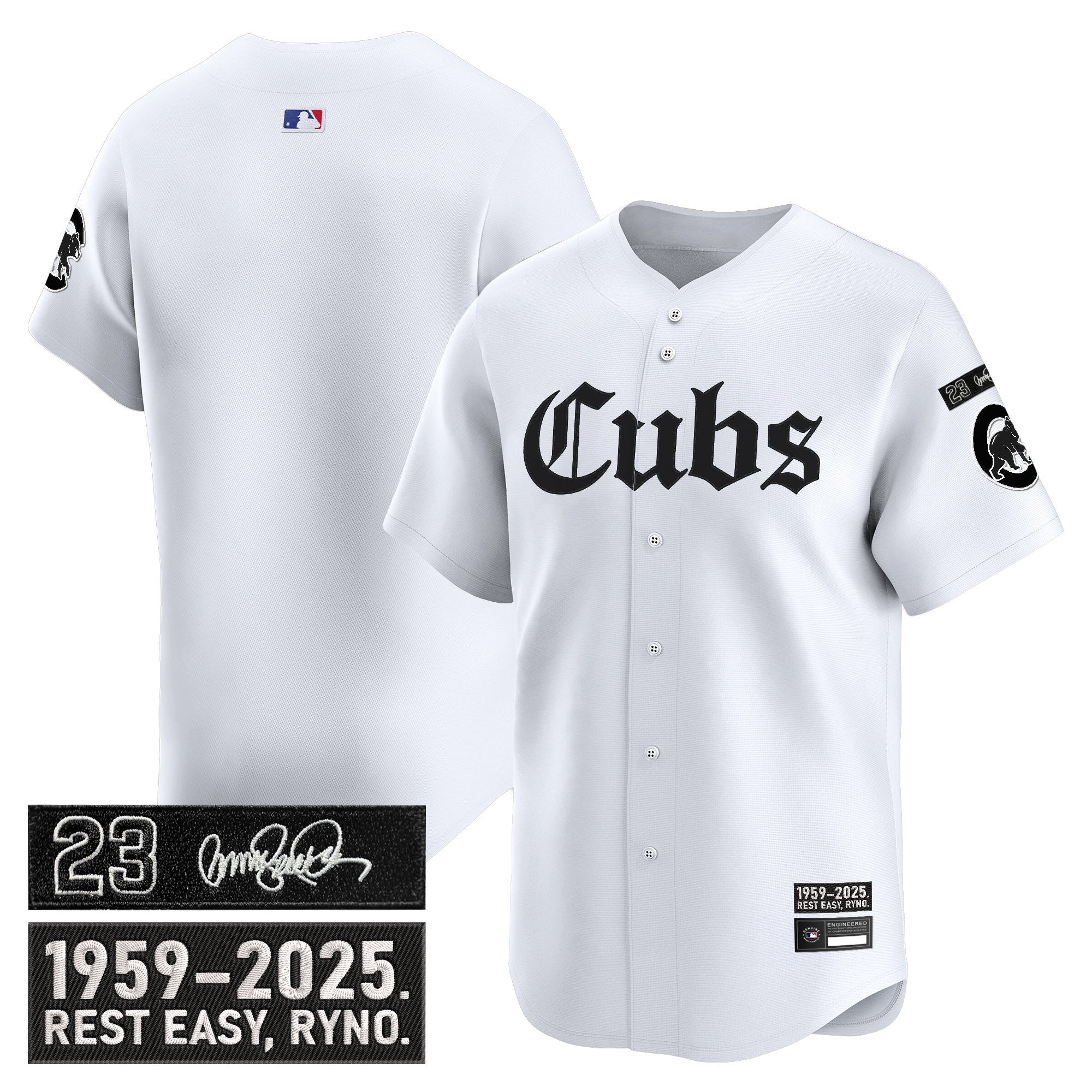 CHC 'Ryne Sandberg Tribute' Vapor Premier Limited Jersey - Gothic Edition - Stitched
