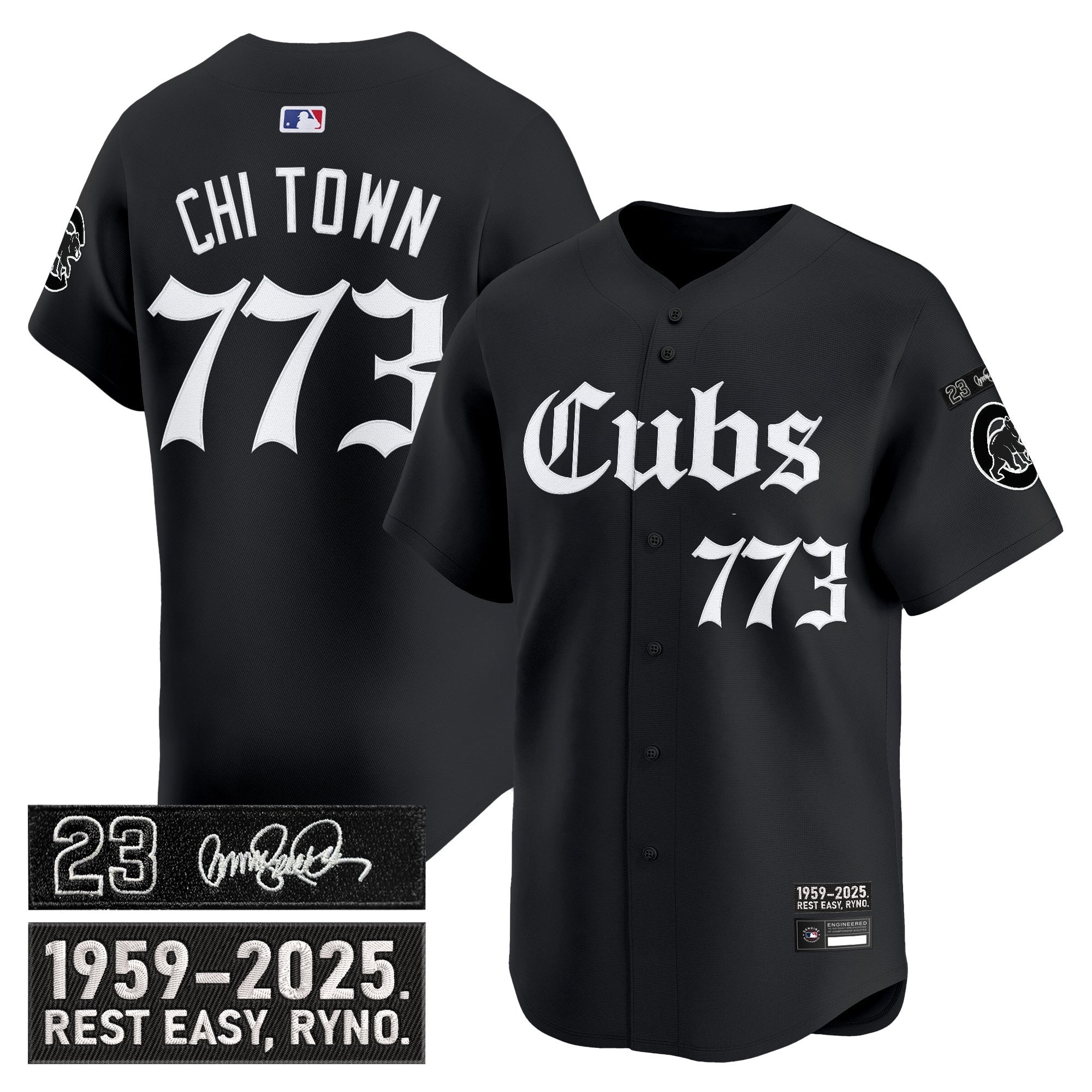 CHC 'Ryne Sandberg Tribute' Vapor Premier Limited Jersey - Gothic Edition - Stitched