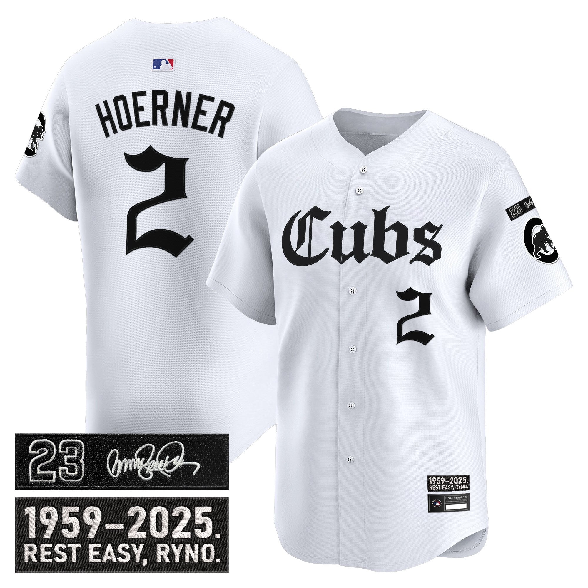 CHC 'Ryne Sandberg Tribute' Vapor Premier Limited Jersey - Gothic Edition - Stitched