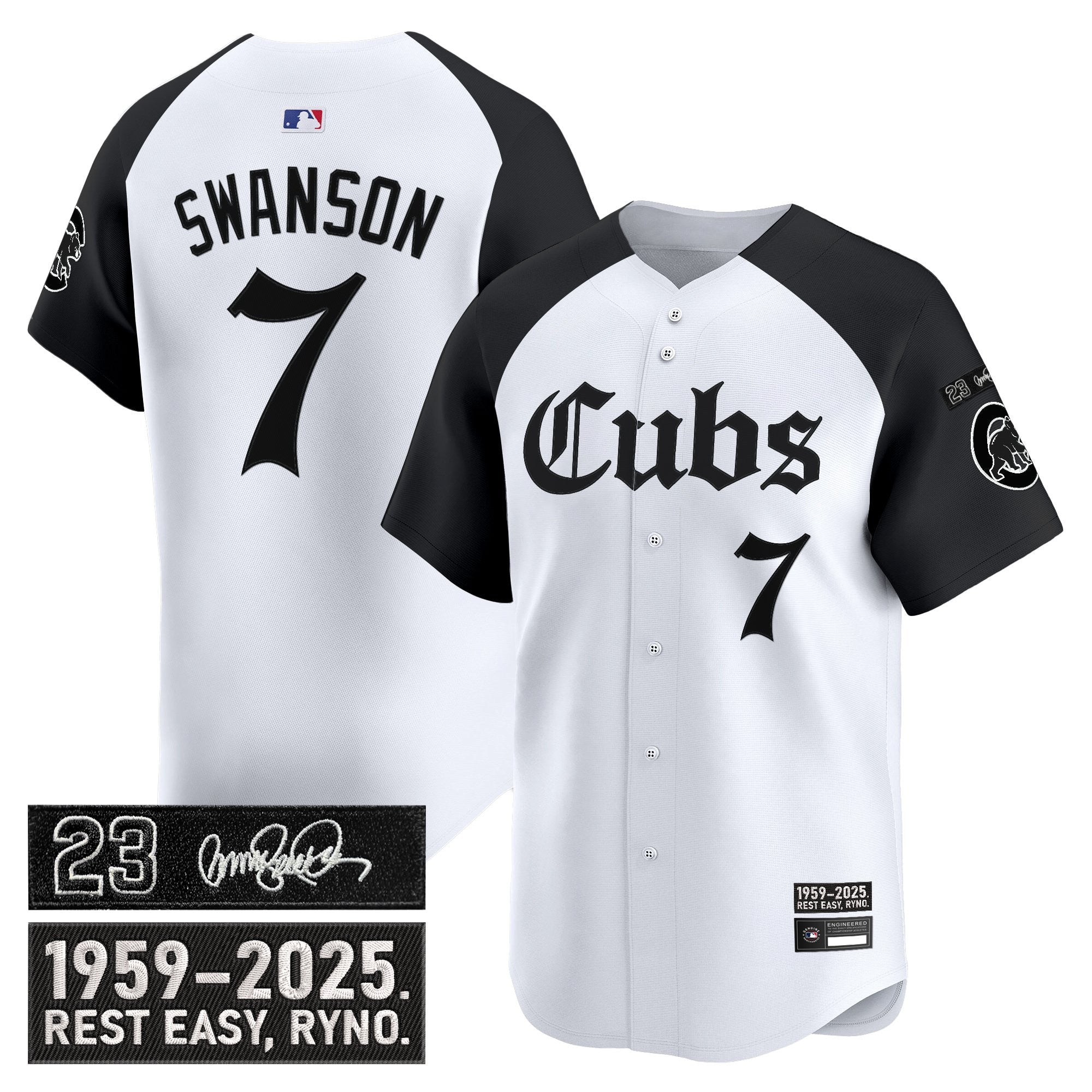 CHC 'Ryne Sandberg Tribute' Vapor Premier Limited Jersey - Gothic Edition - Stitched