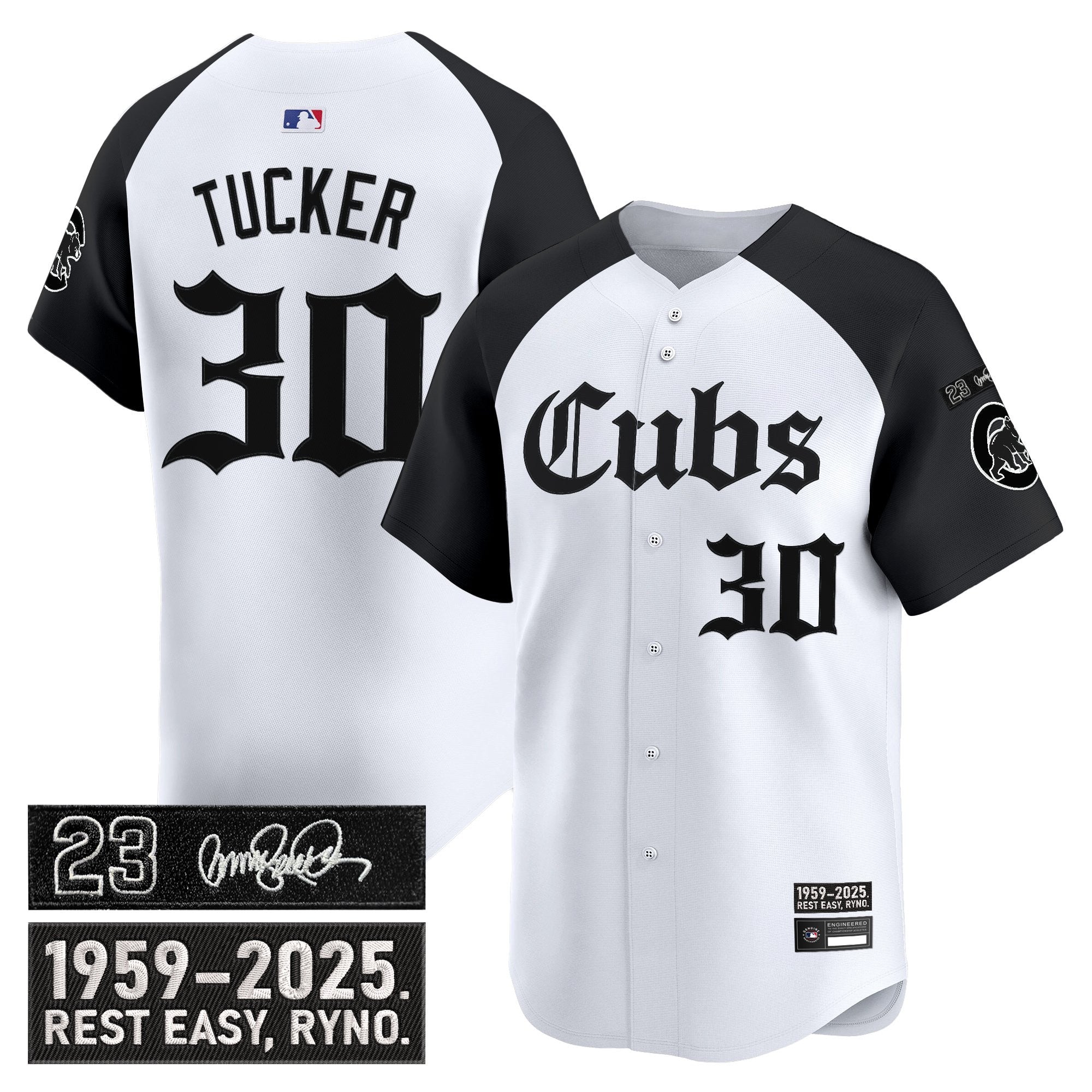 CHC 'Ryne Sandberg Tribute' Vapor Premier Limited Jersey - Gothic Edition - Stitched