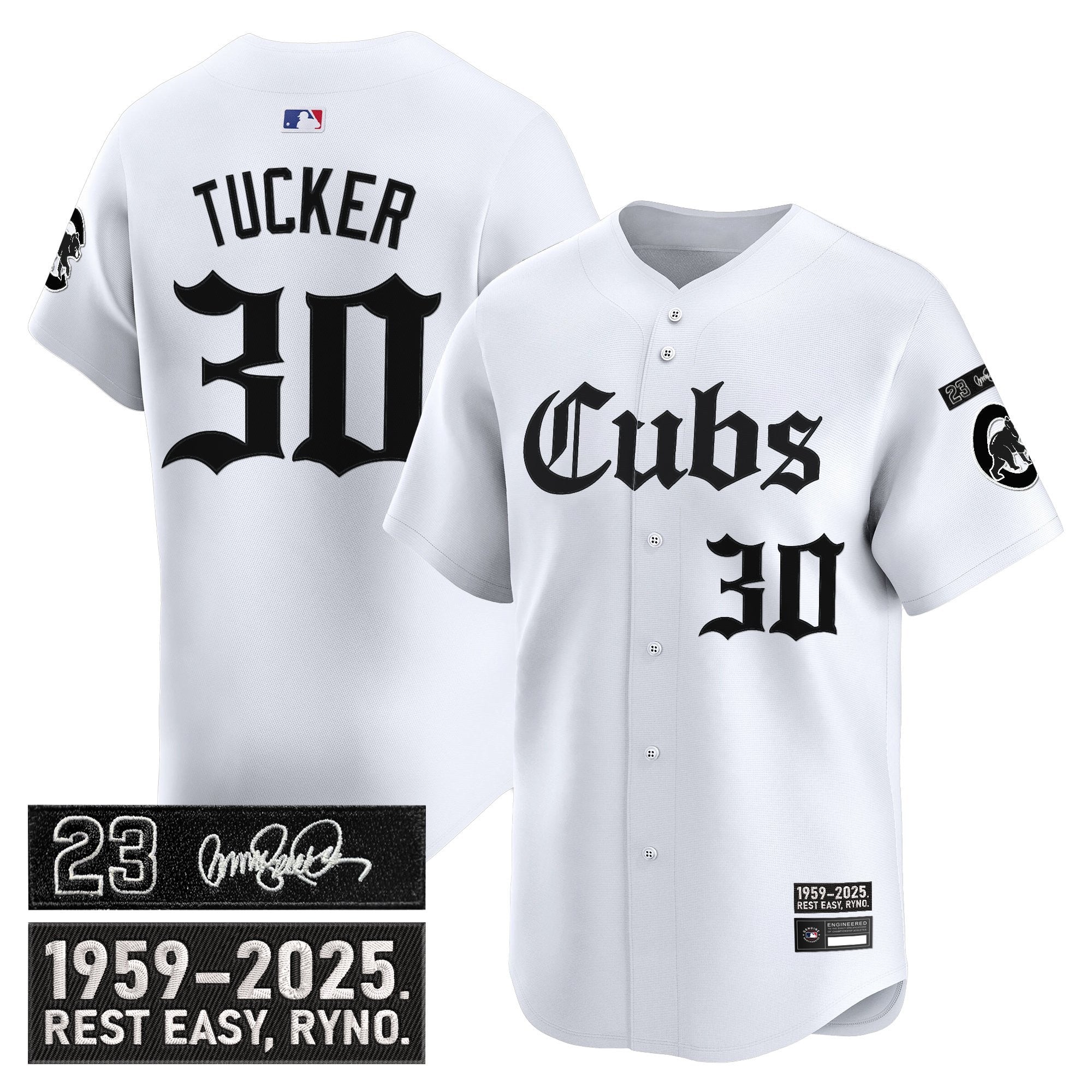 CHC 'Ryne Sandberg Tribute' Vapor Premier Limited Jersey - Gothic Edition - Stitched