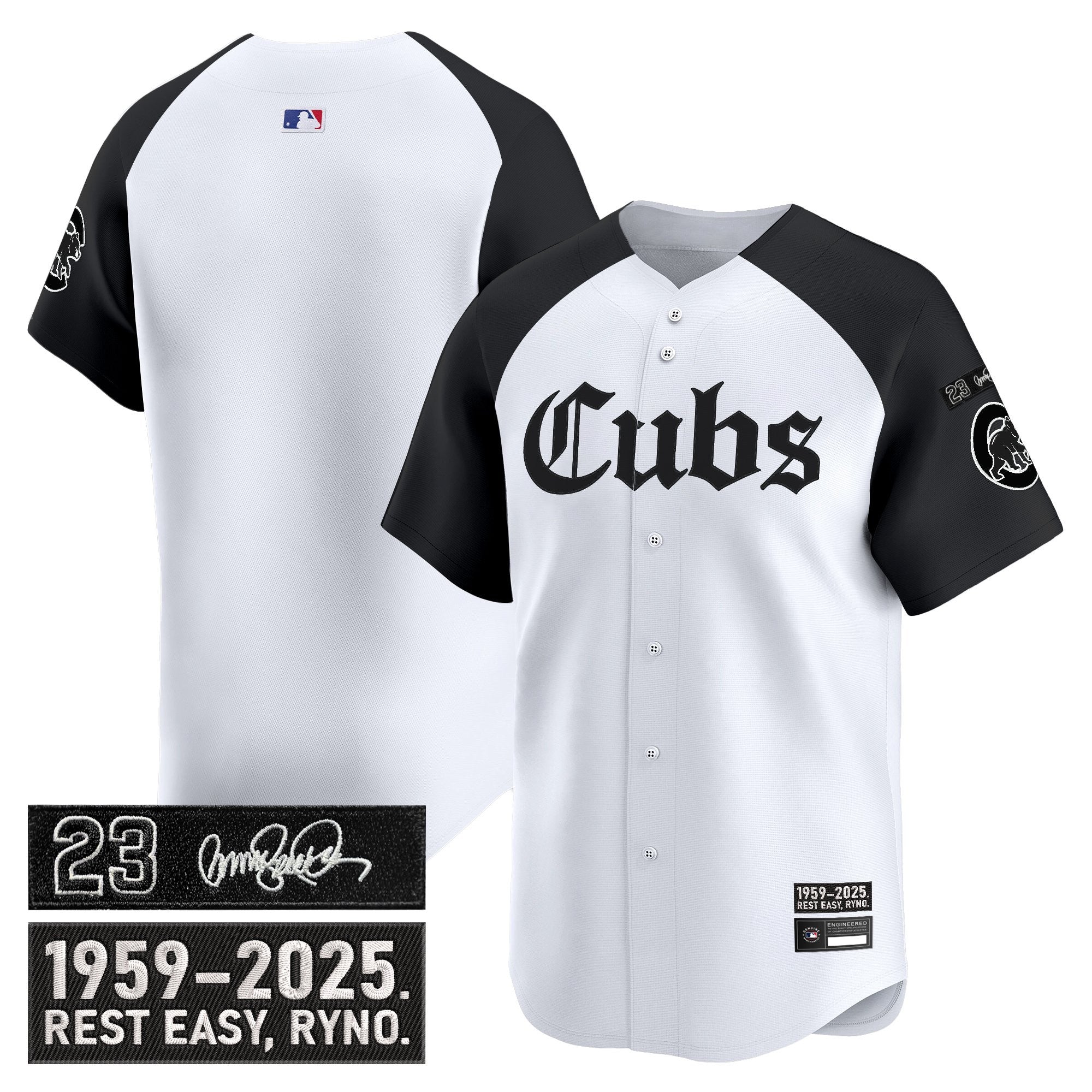 CHC 'Ryne Sandberg Tribute' Vapor Premier Limited Jersey - Gothic Edition - Stitched