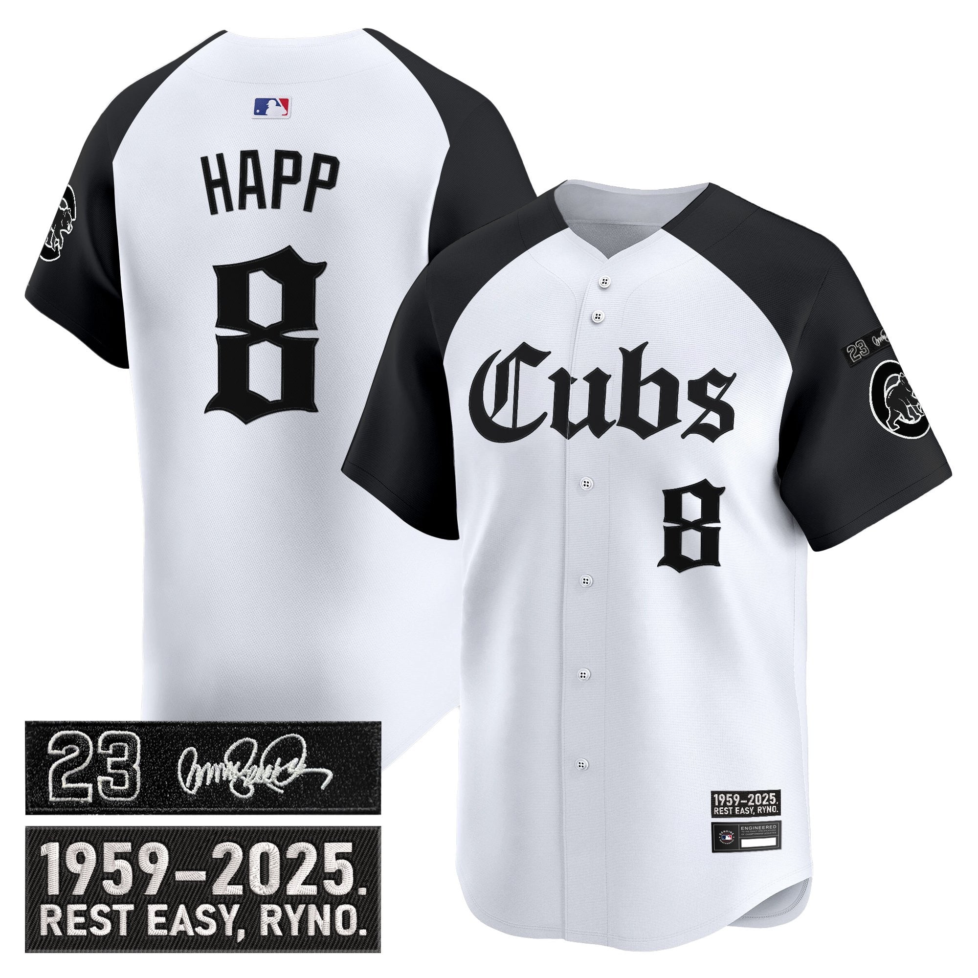 CHC 'Ryne Sandberg Tribute' Vapor Premier Limited Jersey - Gothic Edition - Stitched