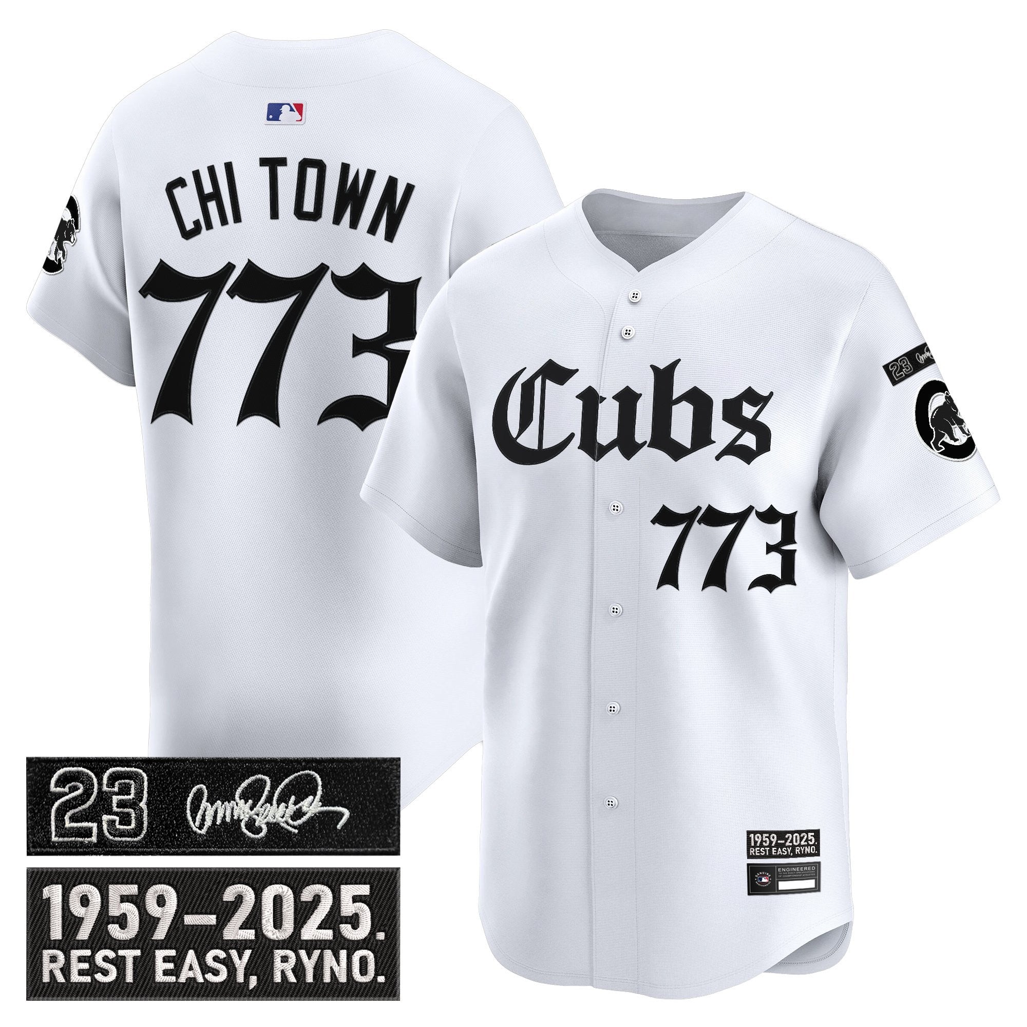 CHC 'Ryne Sandberg Tribute' Vapor Premier Limited Jersey - Gothic Edition - Stitched