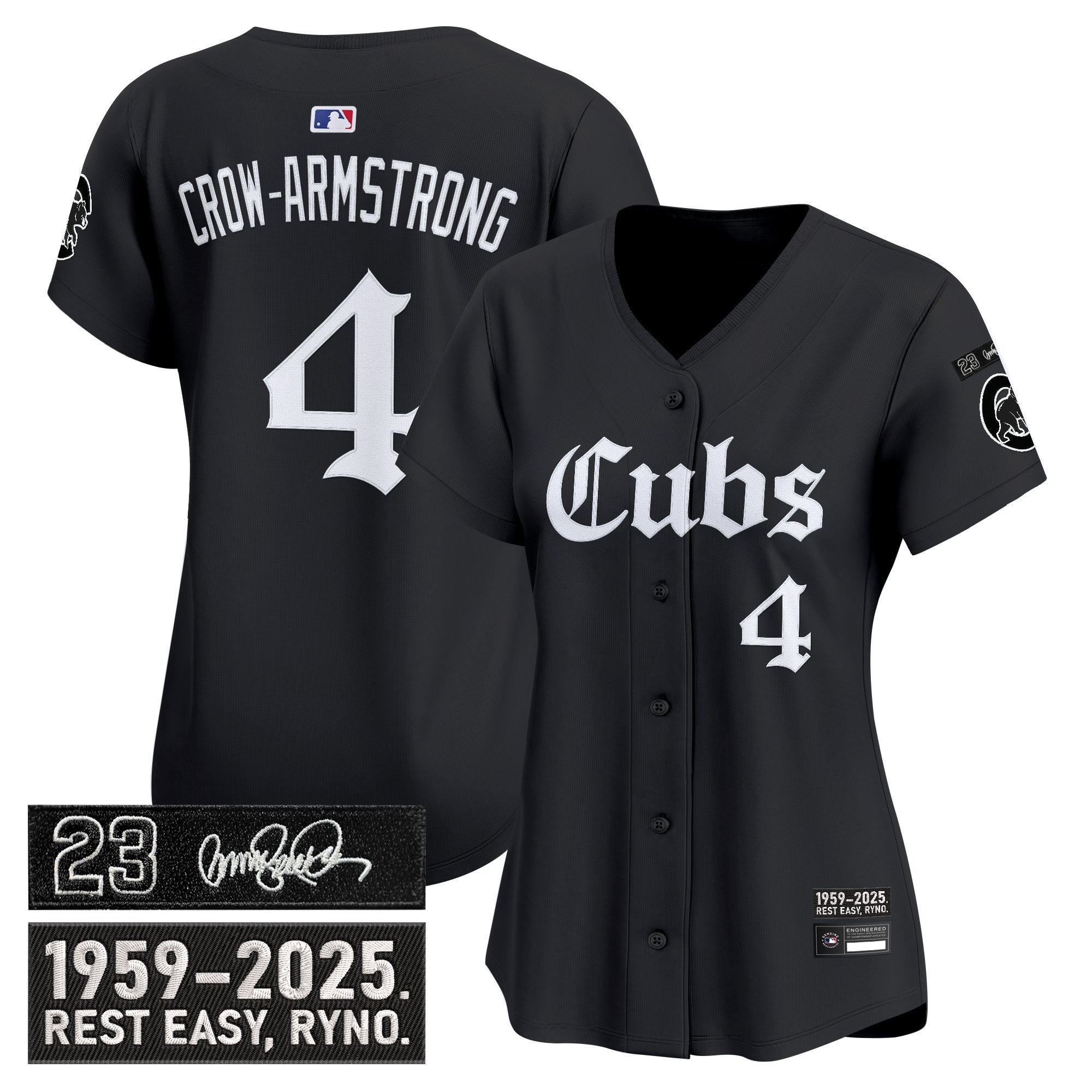 Women's CHC 'Ryne Sandberg Tribute' Vapor Premier Limited Jersey - Gothic Edition - Stitched