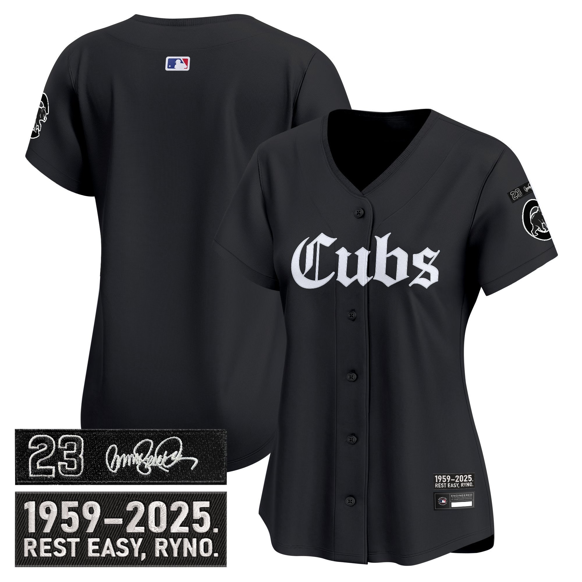 Women's CHC 'Ryne Sandberg Tribute' Vapor Premier Limited Jersey - Gothic Edition - Stitched