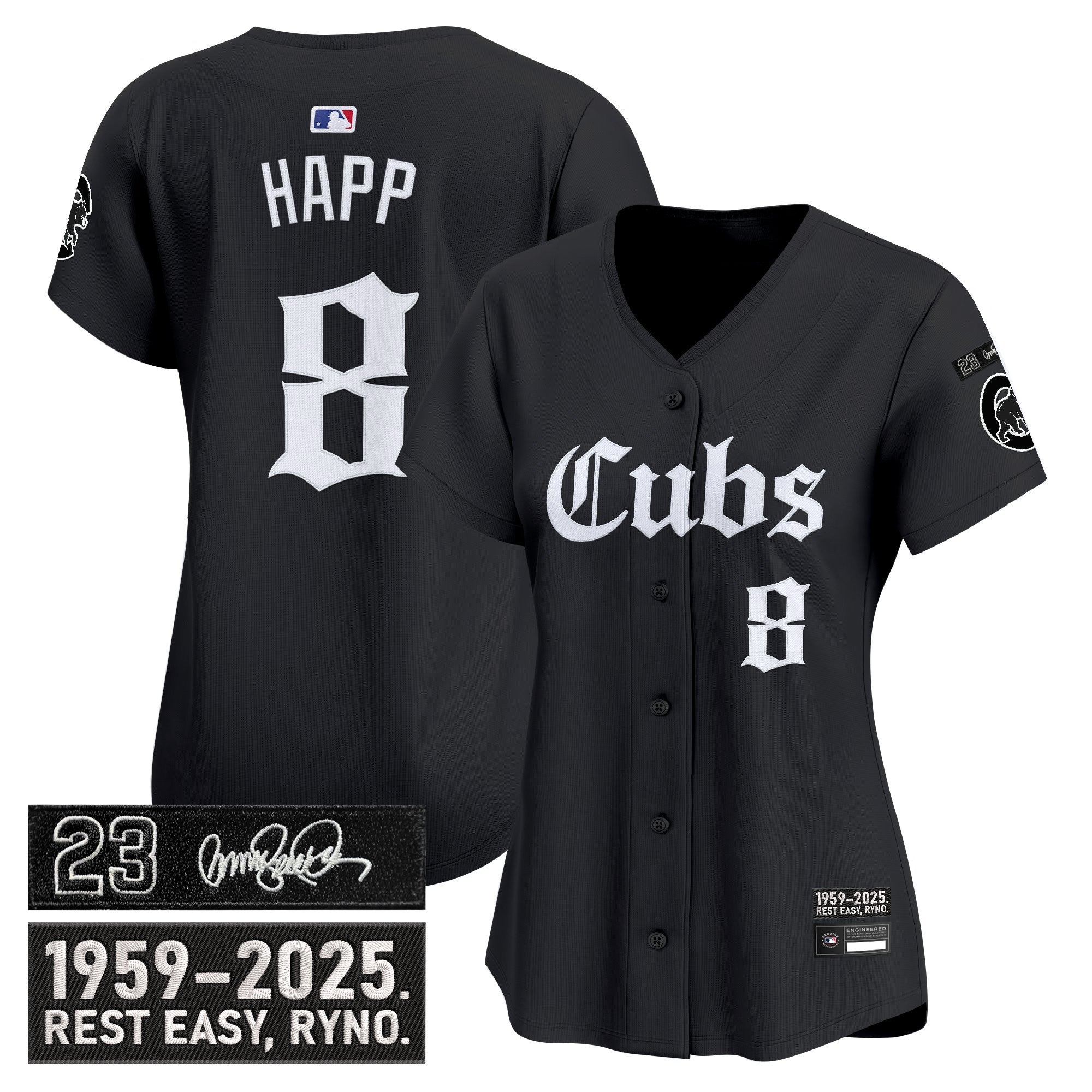 Women's CHC 'Ryne Sandberg Tribute' Vapor Premier Limited Jersey - Gothic Edition - Stitched