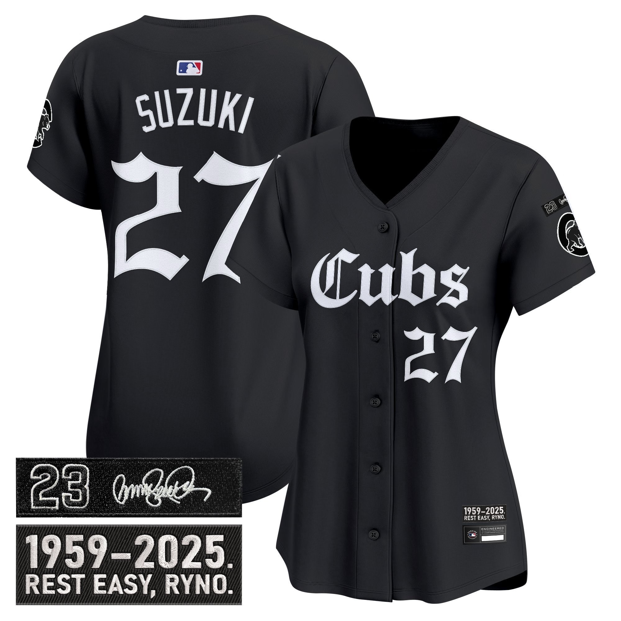 Women's CHC 'Ryne Sandberg Tribute' Vapor Premier Limited Jersey - Gothic Edition - Stitched