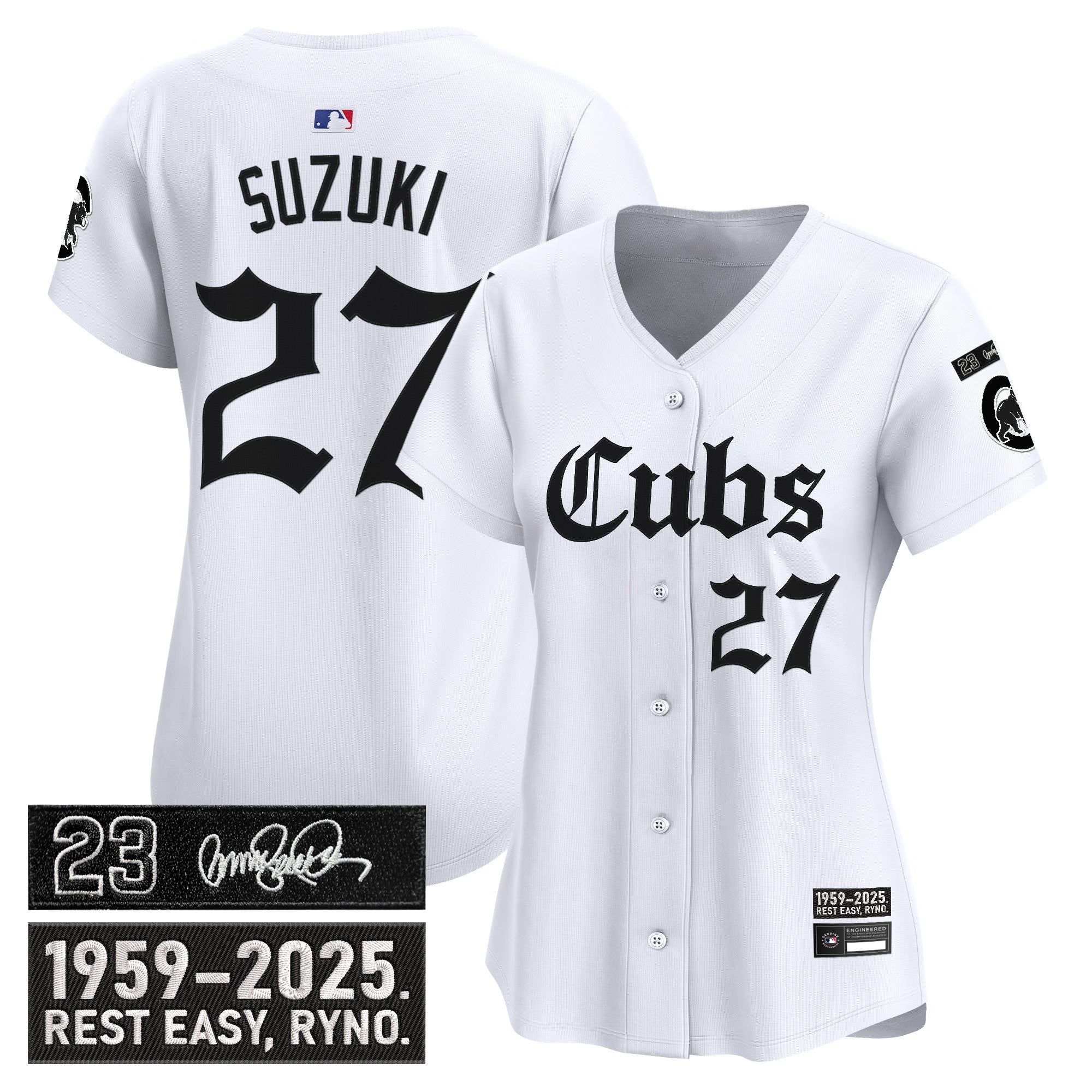Women's CHC 'Ryne Sandberg Tribute' Vapor Premier Limited Jersey - Gothic Edition - Stitched