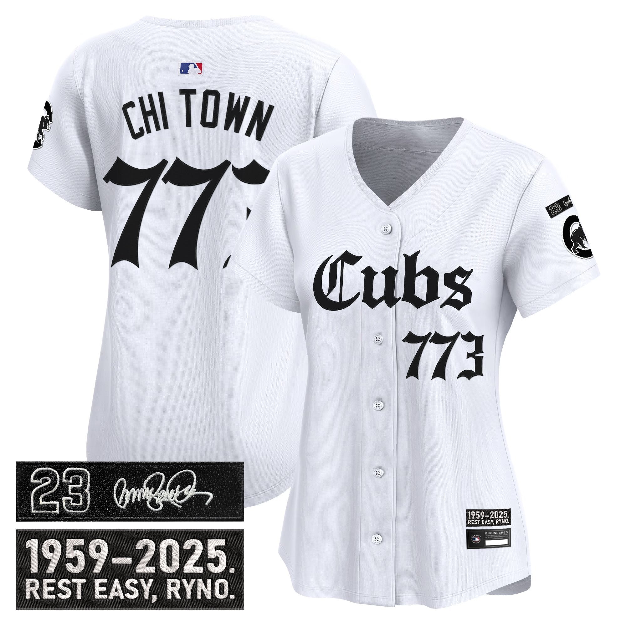 Women's CHC 'Ryne Sandberg Tribute' Vapor Premier Limited Jersey - Gothic Edition - Stitched