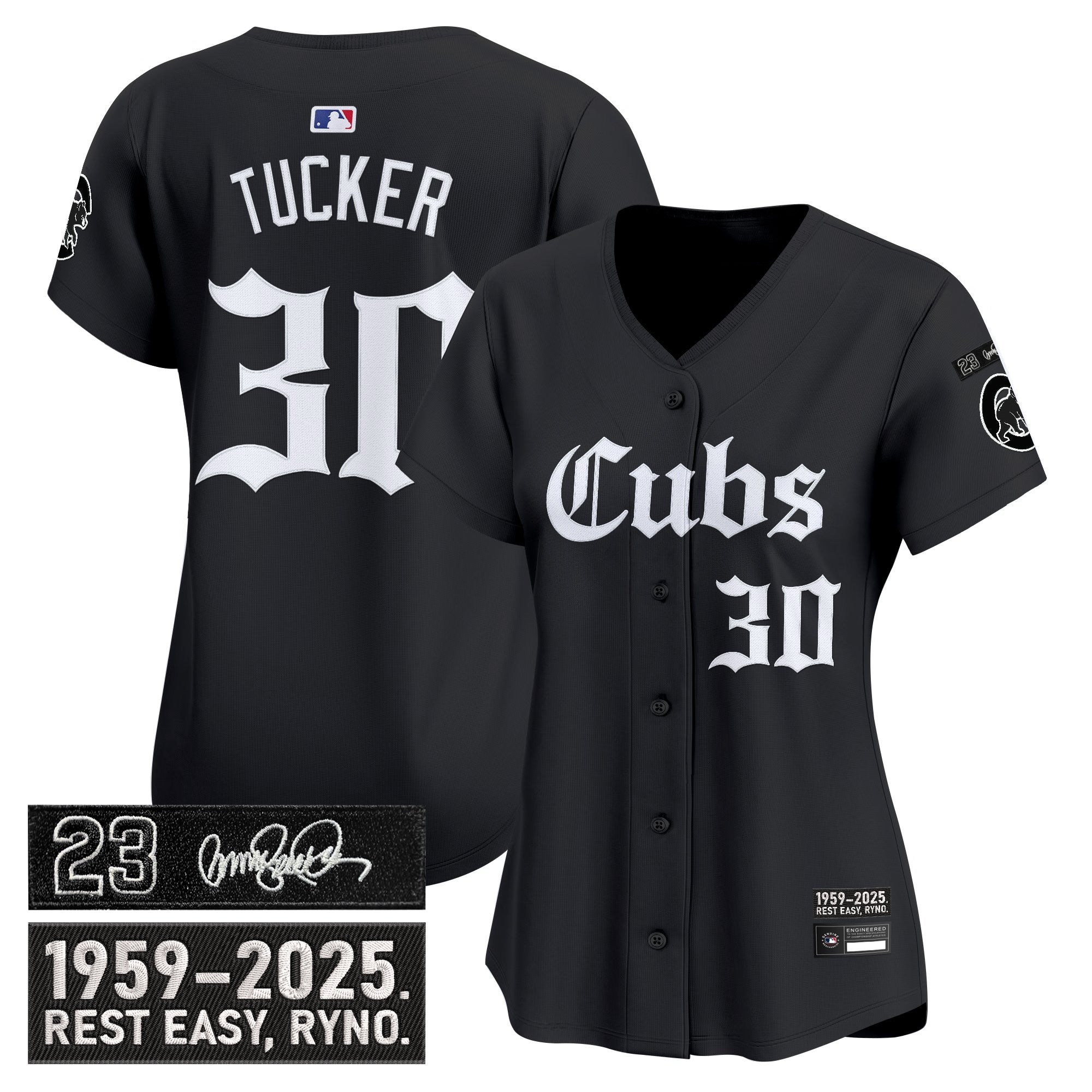 Women's CHC 'Ryne Sandberg Tribute' Vapor Premier Limited Jersey - Gothic Edition - Stitched