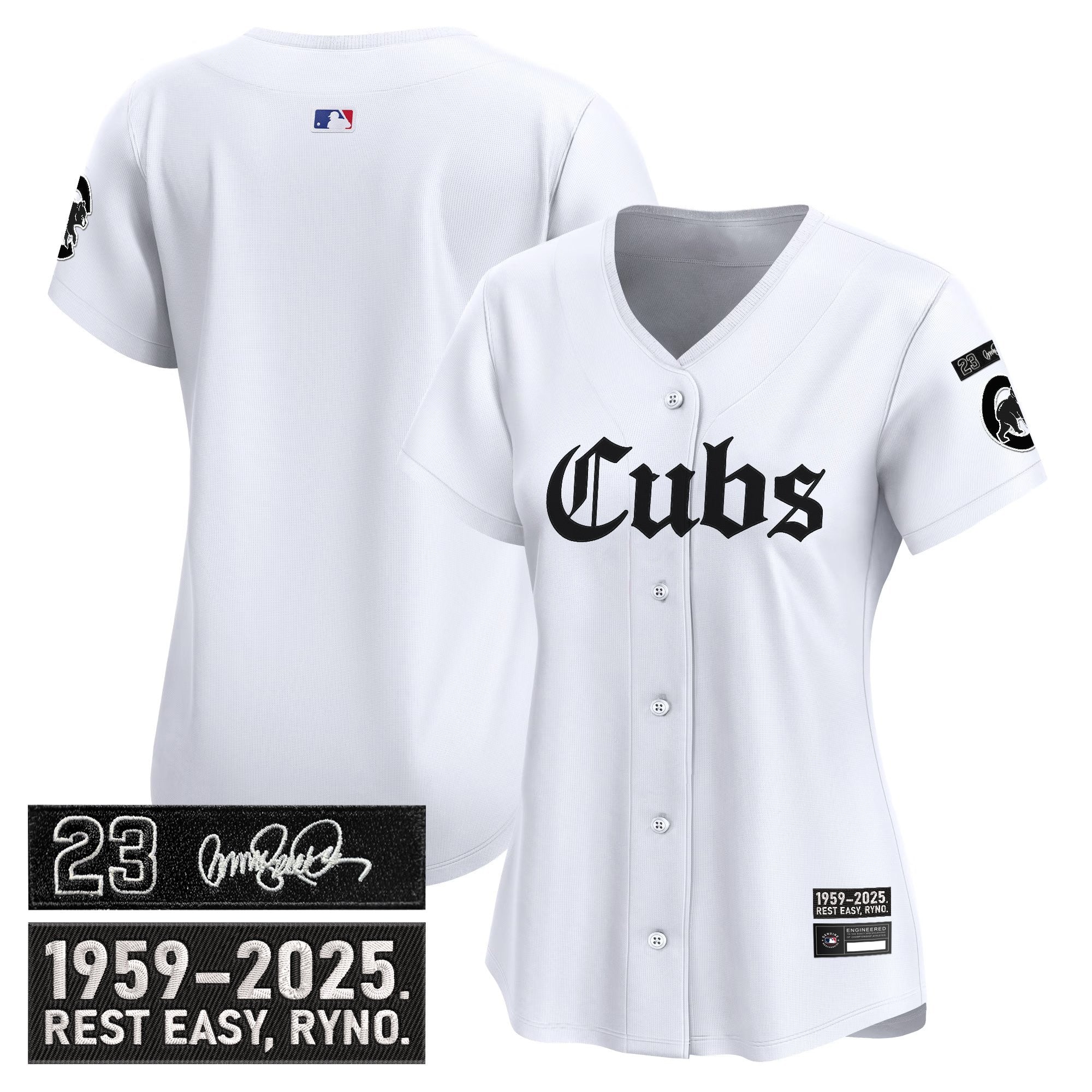 Women's CHC 'Ryne Sandberg Tribute' Vapor Premier Limited Jersey - Gothic Edition - Stitched