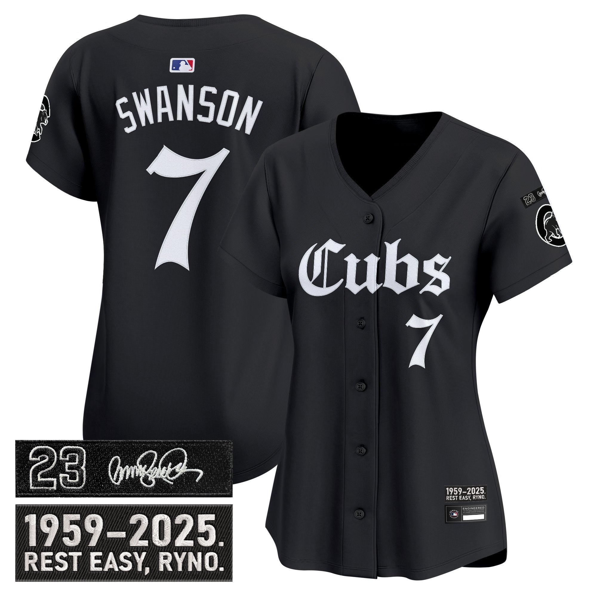 Women's CHC 'Ryne Sandberg Tribute' Vapor Premier Limited Jersey - Gothic Edition - Stitched