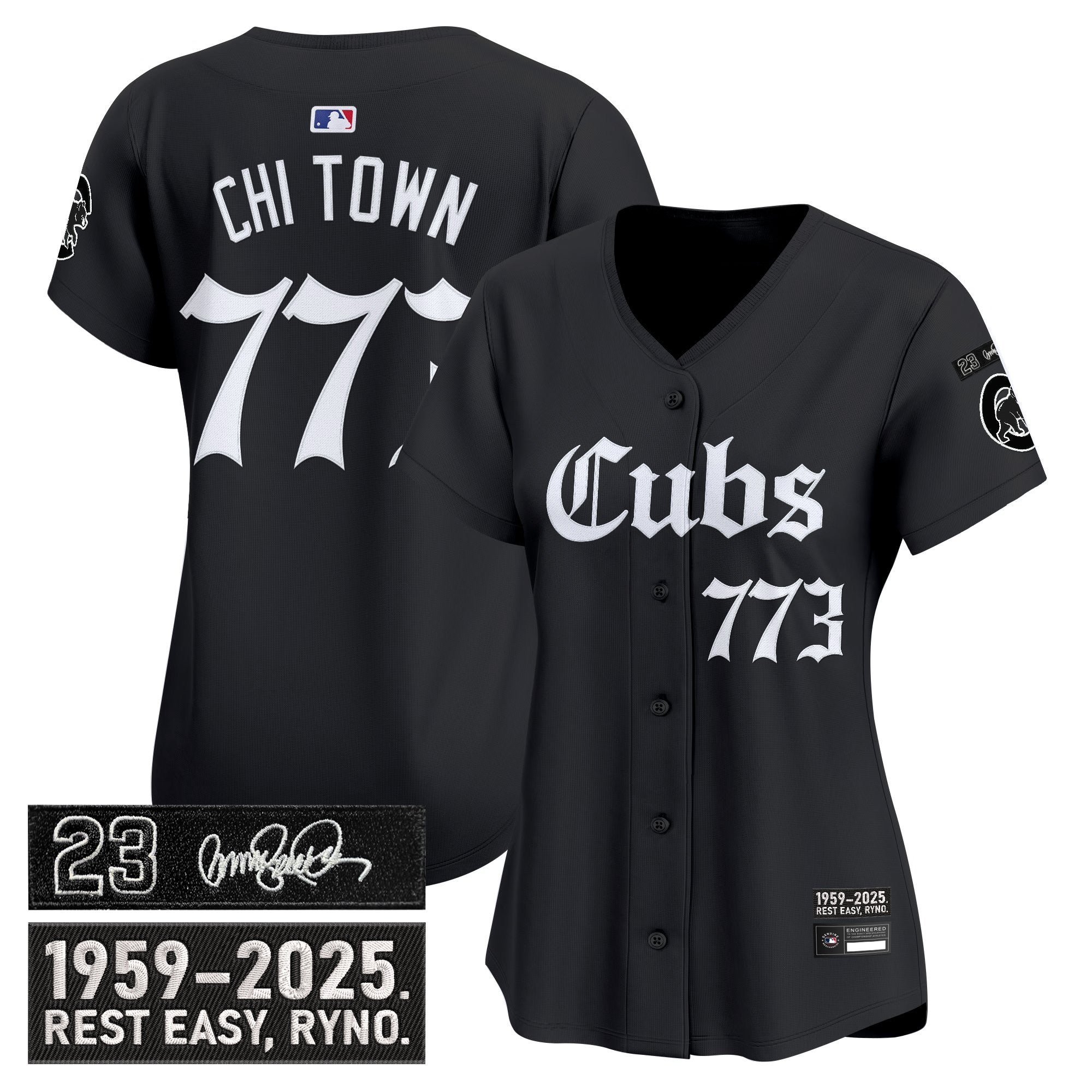 Women's CHC 'Ryne Sandberg Tribute' Vapor Premier Limited Jersey - Gothic Edition - Stitched