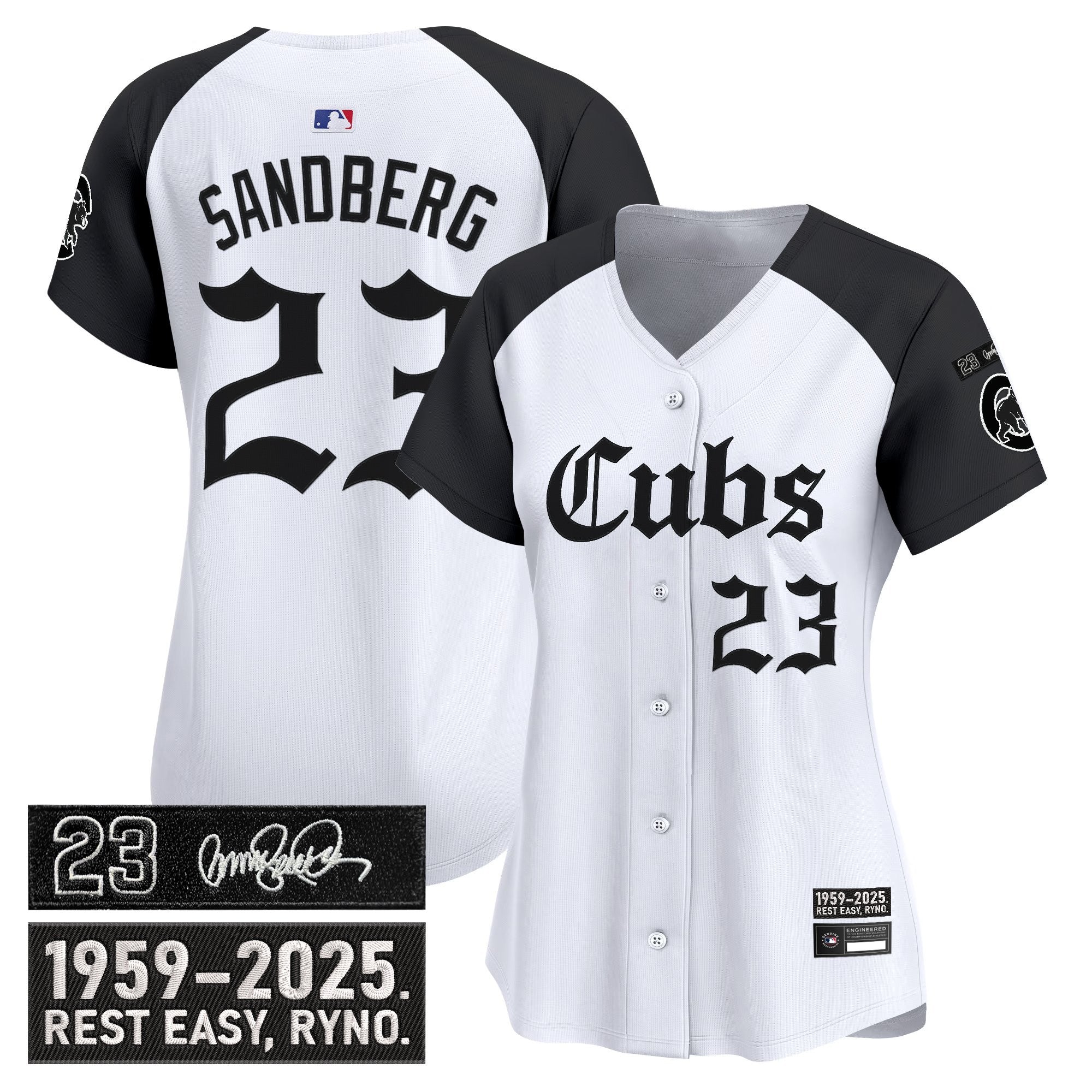Women's CHC 'Ryne Sandberg Tribute' Vapor Premier Limited Jersey - Gothic Edition - Stitched