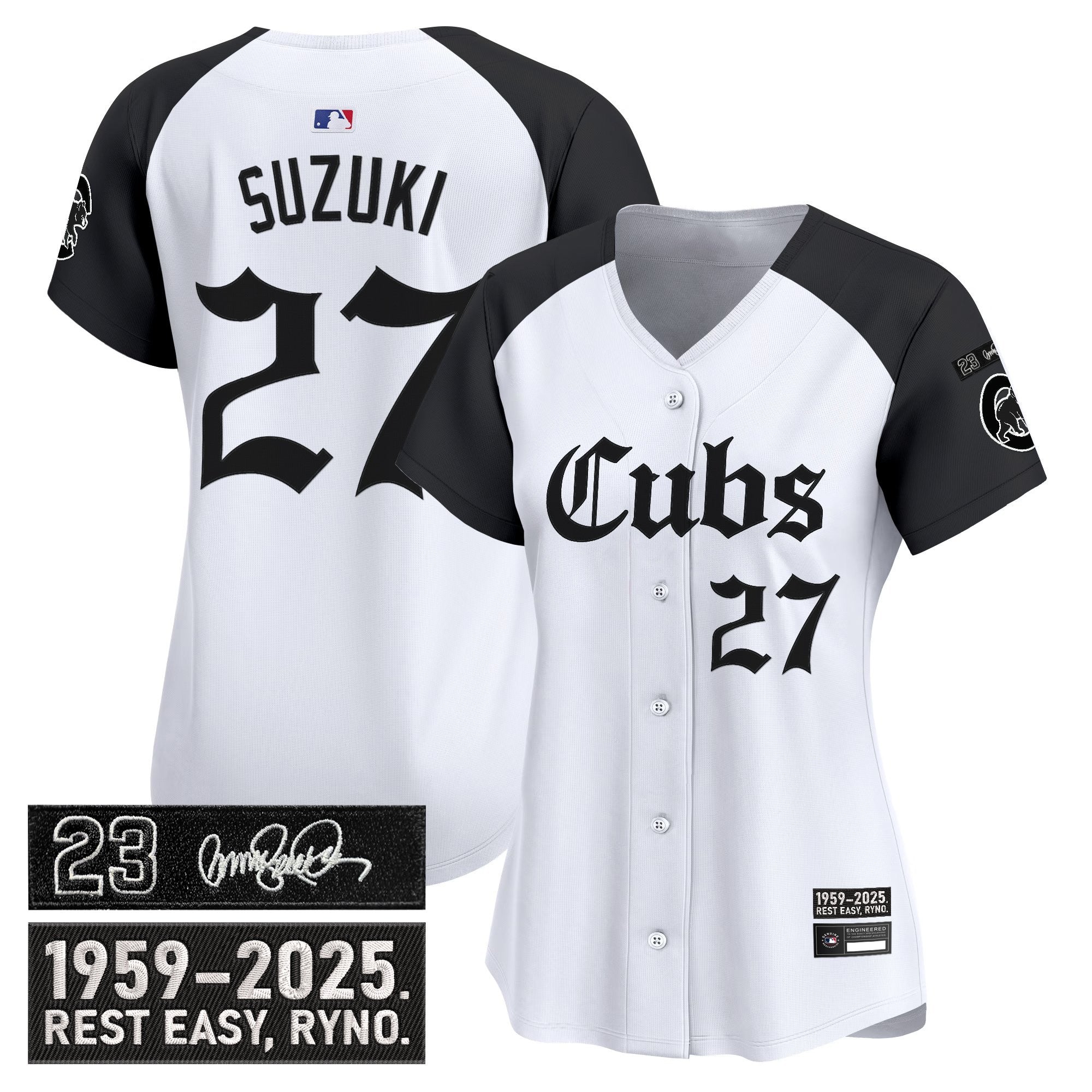 Women's CHC 'Ryne Sandberg Tribute' Vapor Premier Limited Jersey - Gothic Edition - Stitched