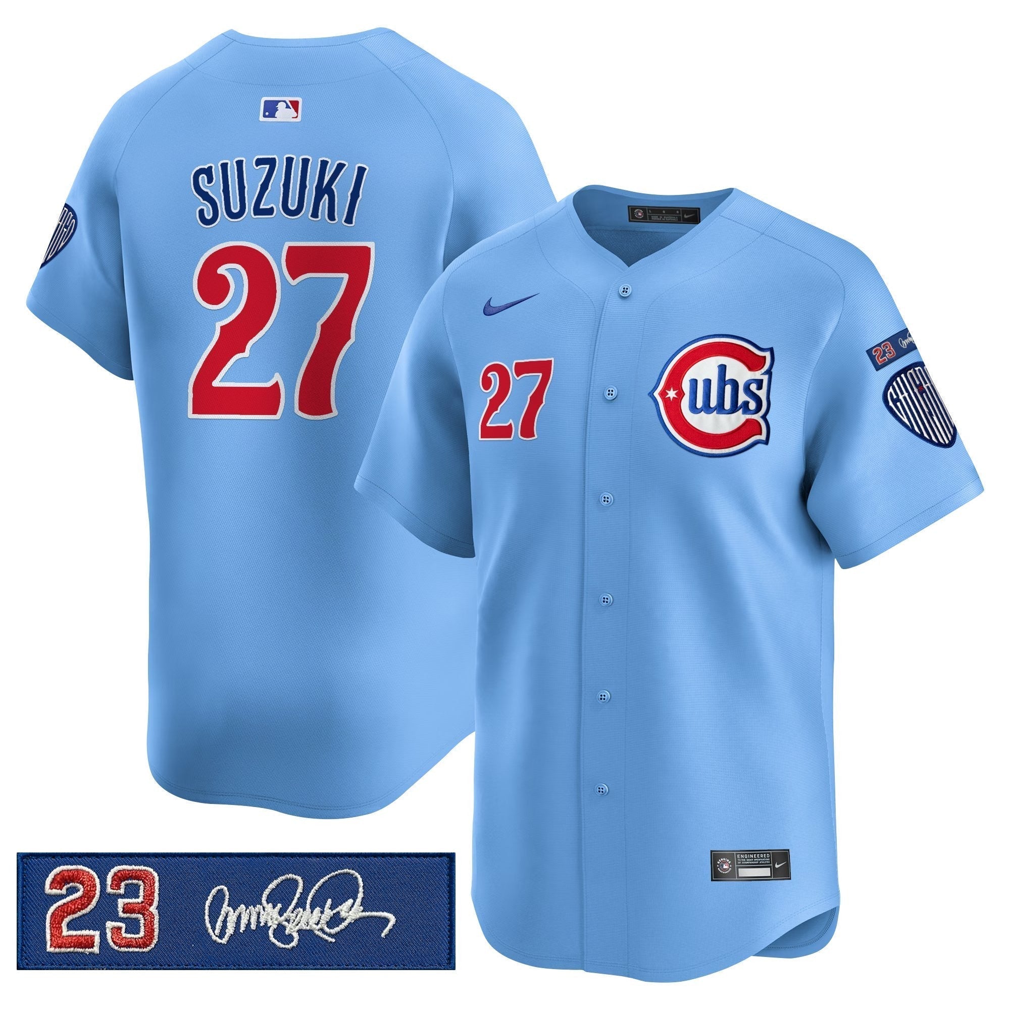 CHC 'Ryne Sandberg Tribute' Vapor Premier Limited Jersey V3 - Stitched